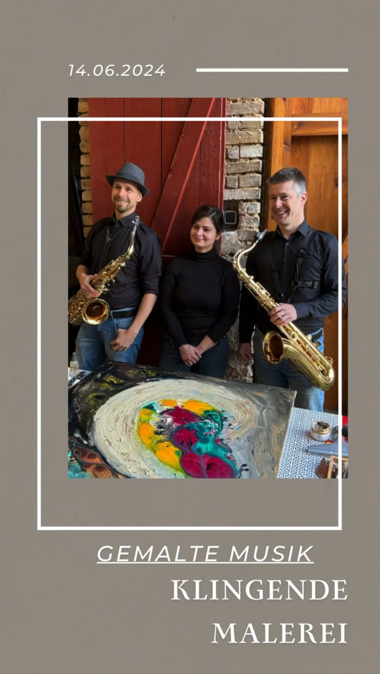 gmalte Musik - Klingende Malarei