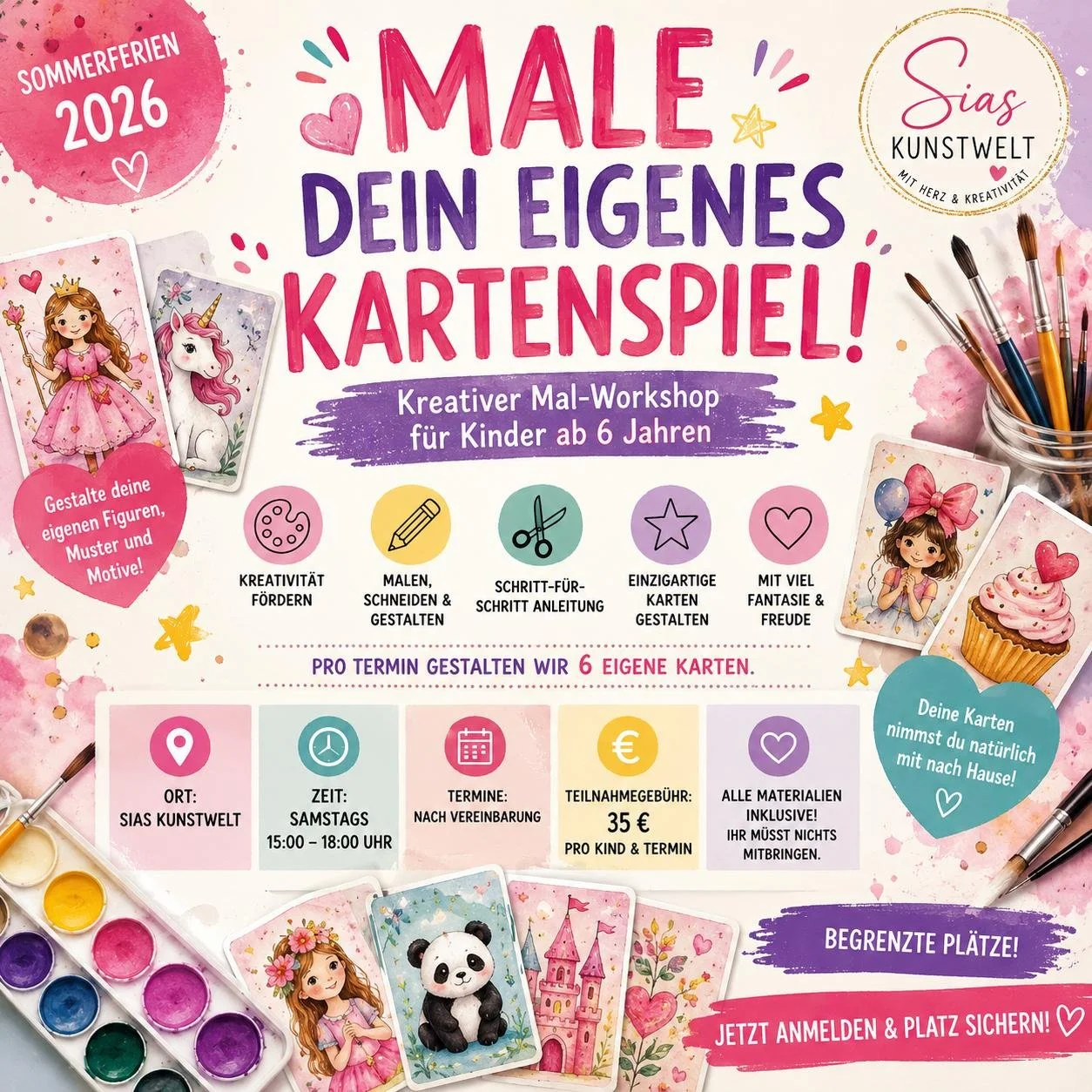✨ Male dein eigenes Kartenspiel! ✨