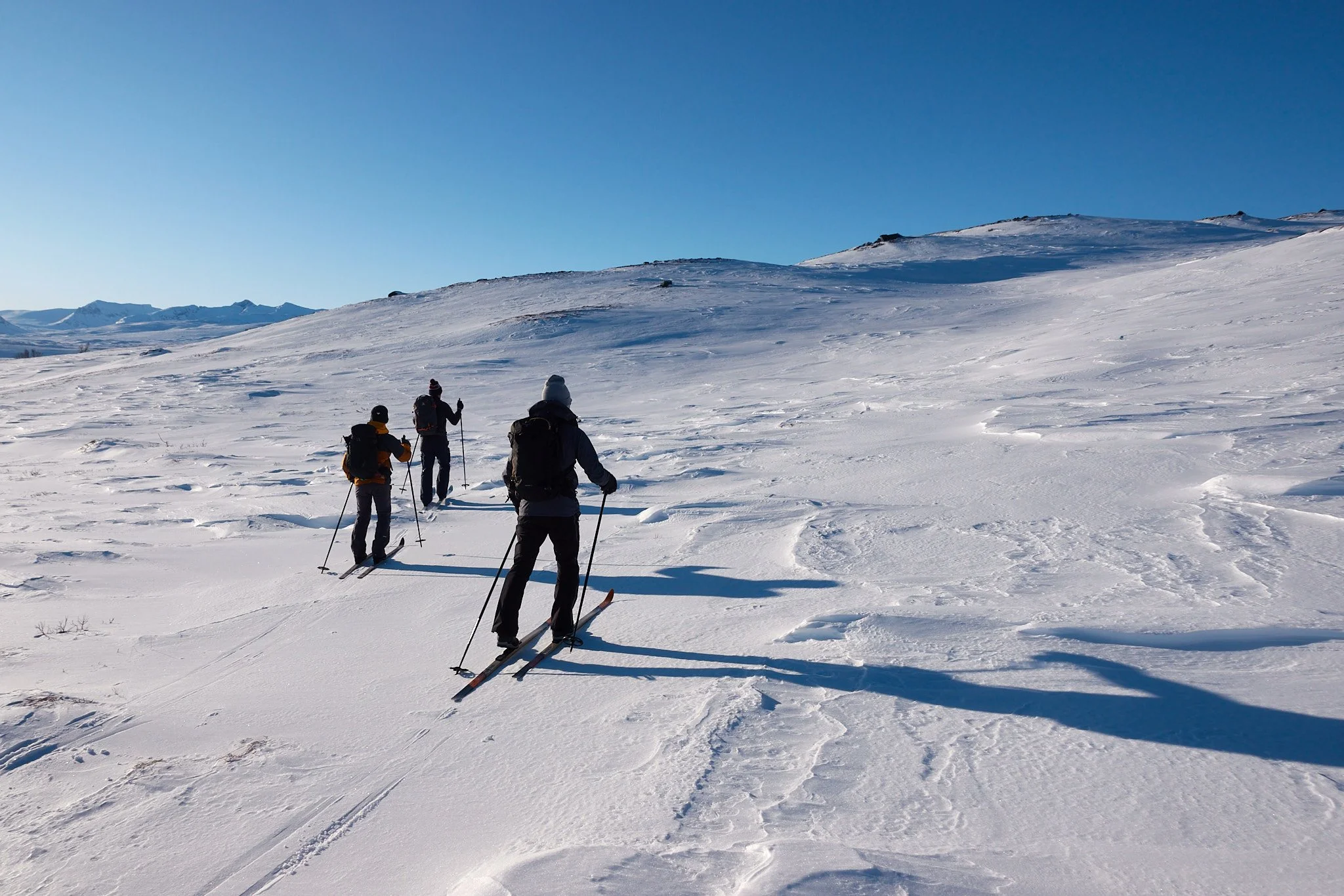 A SKI TOUR ON STORULVÅFJÄLLET