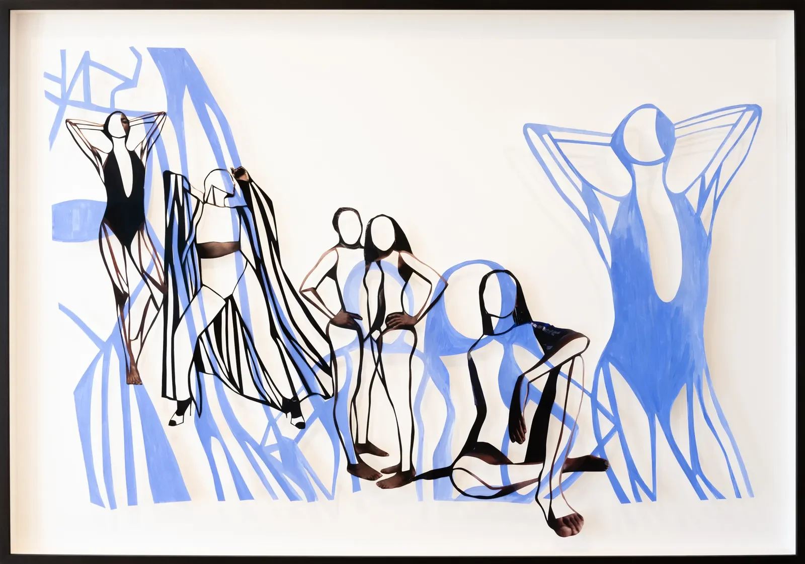 Multiplicity of Being, 2024 
99 x 155.5cm