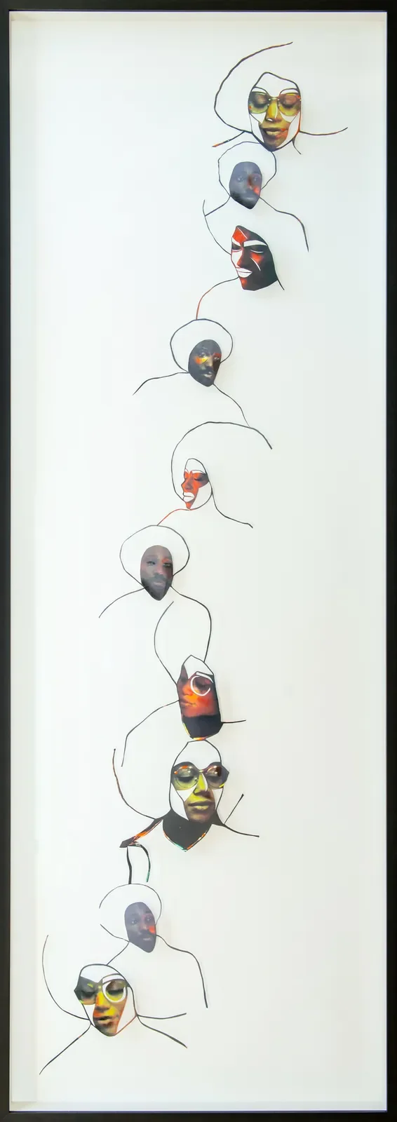 Too Late to Turn Back Now, 2022 
200 x 62 cm 