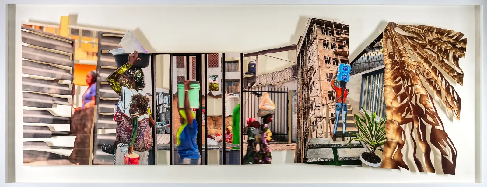 Longing for Lagos, 2024 
50 x 160 cm