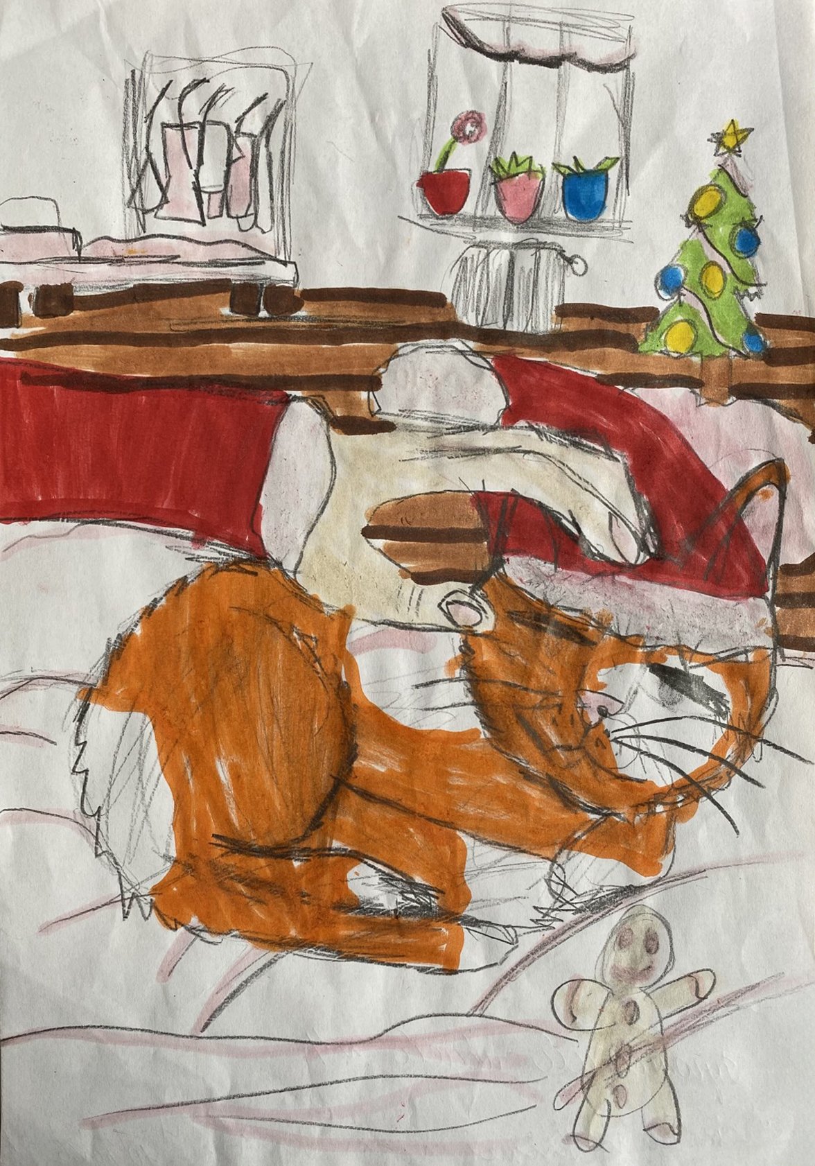   43. Arina Koshevatska “Wish for peace”  
 10 years old, City of Bucha, Lyceum #4 
   