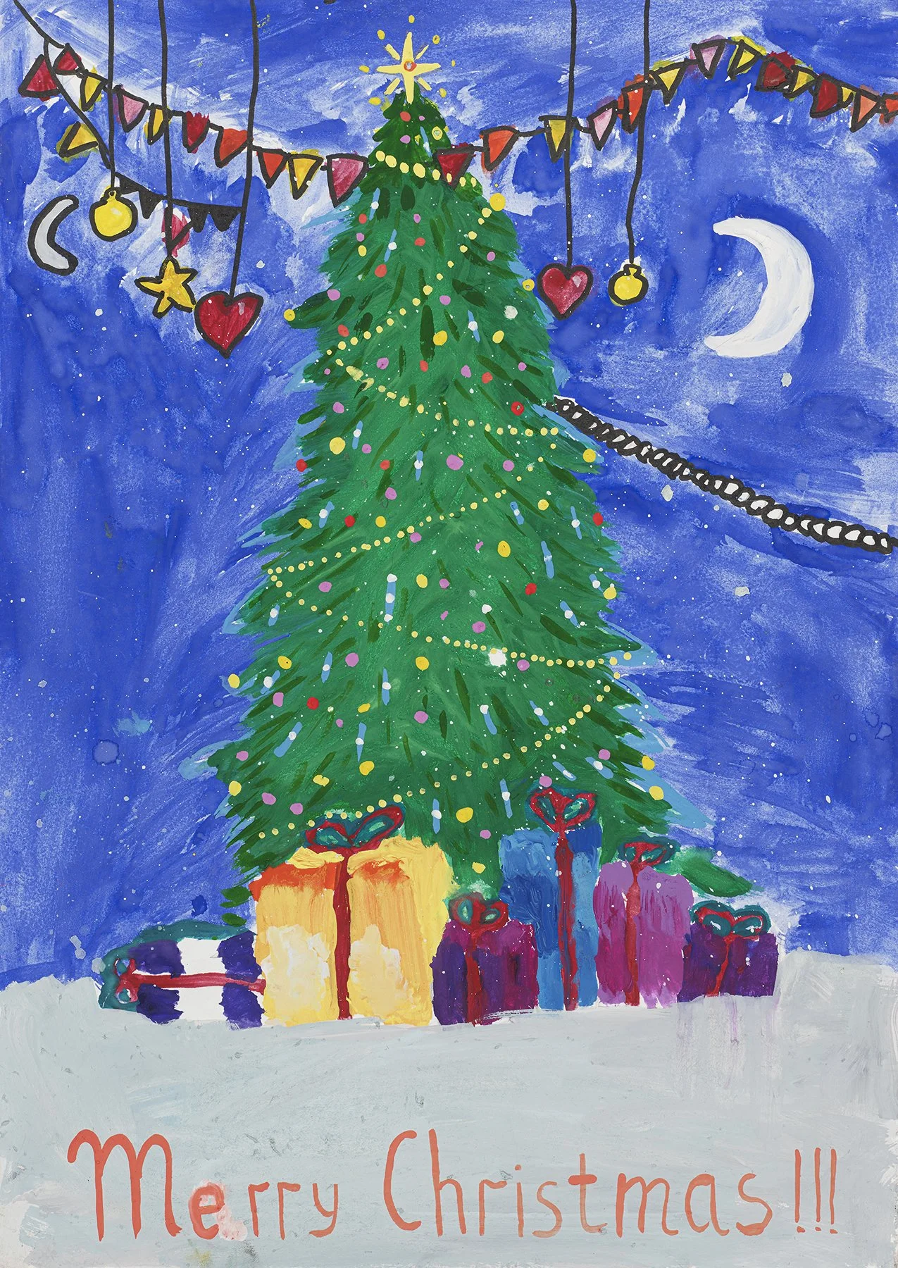  39. Victoria Shevchenko, "Christmas Mood"  
 9 years old     
