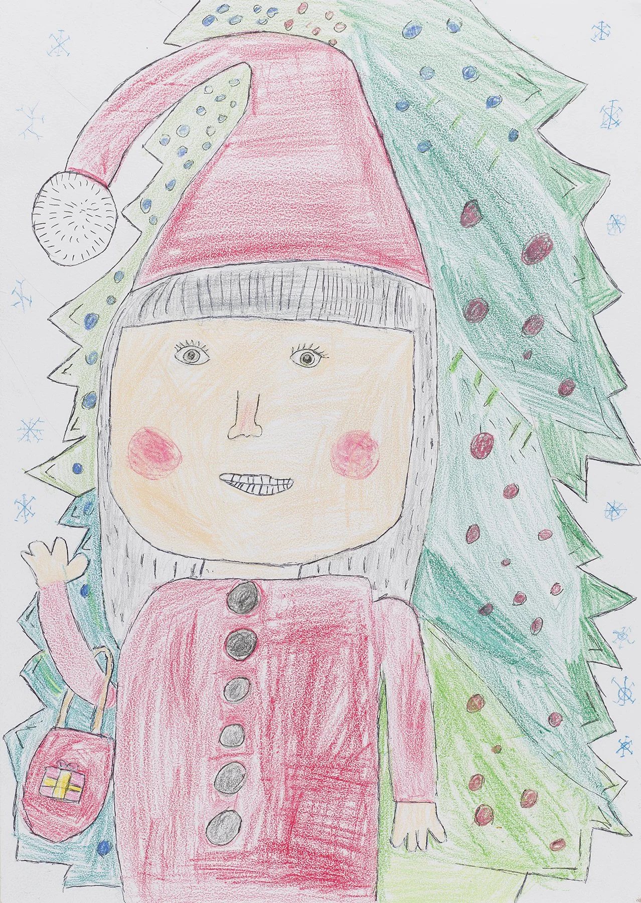  3. Angelina Kozlenko, "Festive Mood"    
 9 years old    
