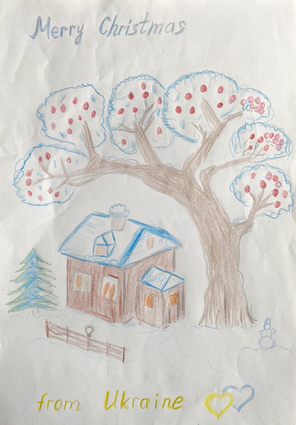   42. Artem Kovalchuk “Wish for peace”  
 10 years old, City of Bucha, Lyceum #4 
   