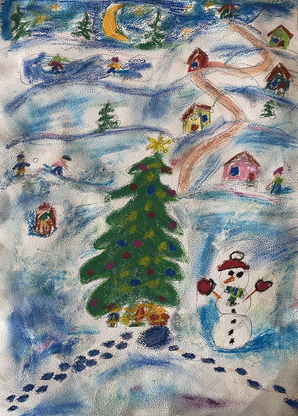   48. Kateryna Sudak, “Wish for peace”   
 11 years old, Buchansky Lyceum #4 
   