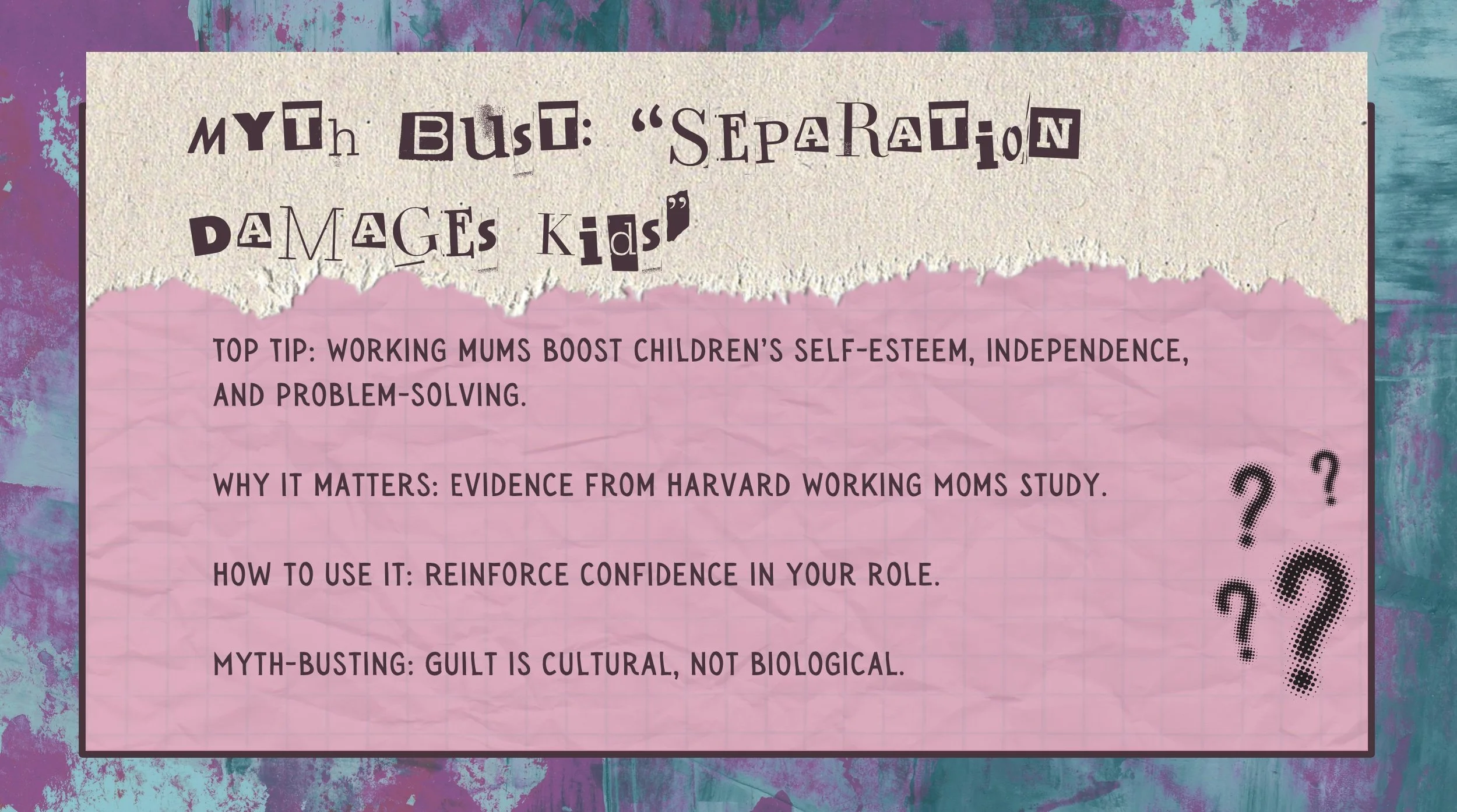 Working Parents Hacks