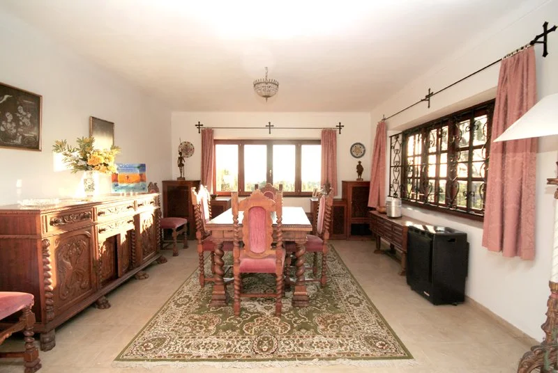 Large dining area