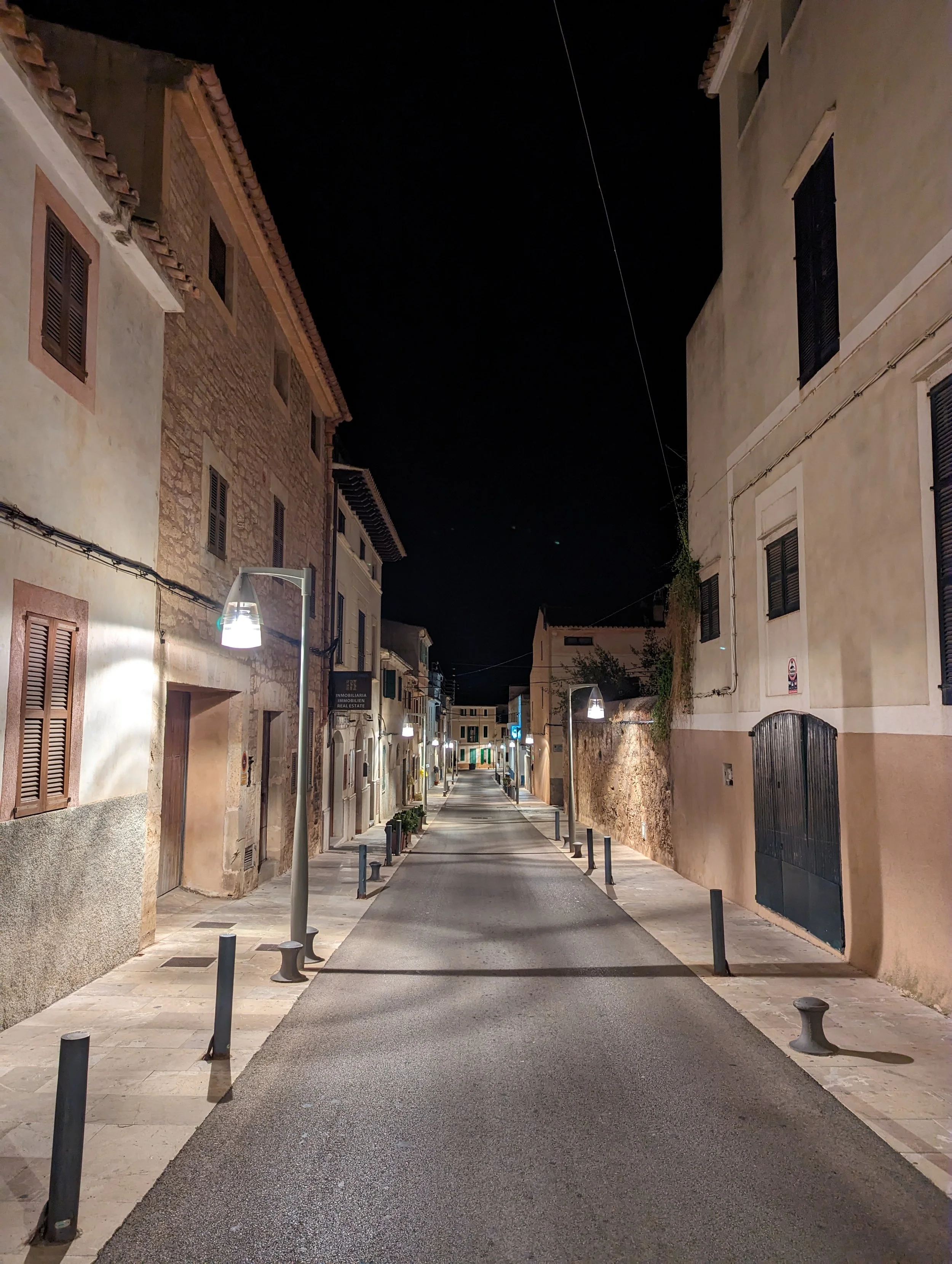 Capdepera at night