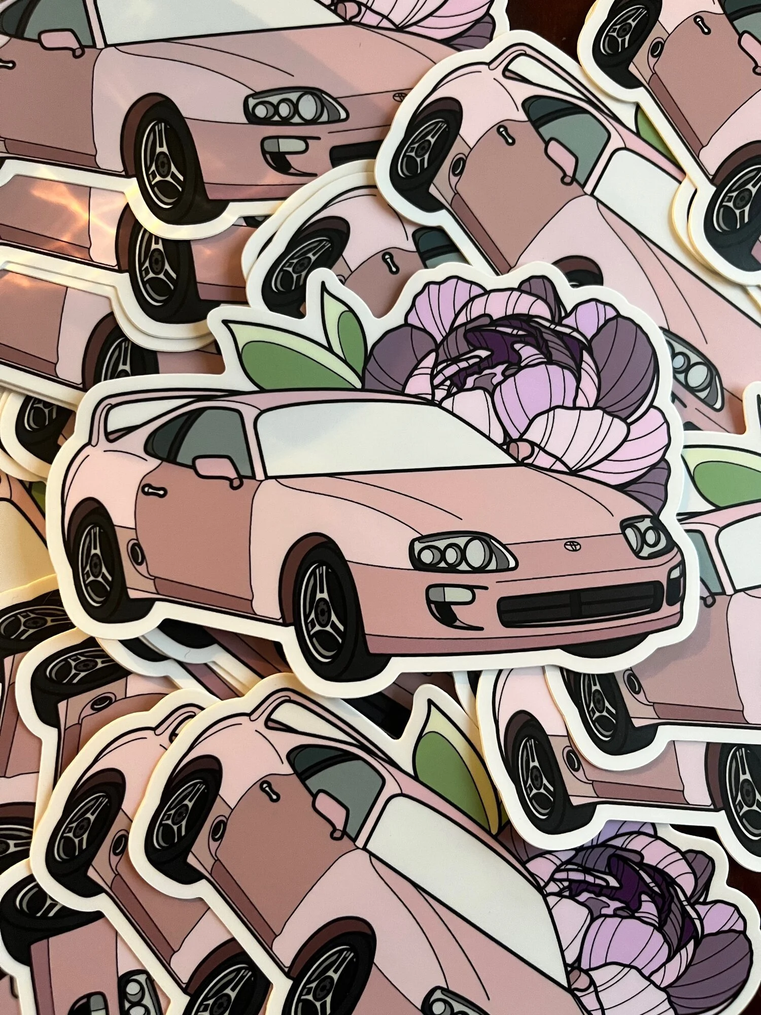 Floral Supra Sticker
