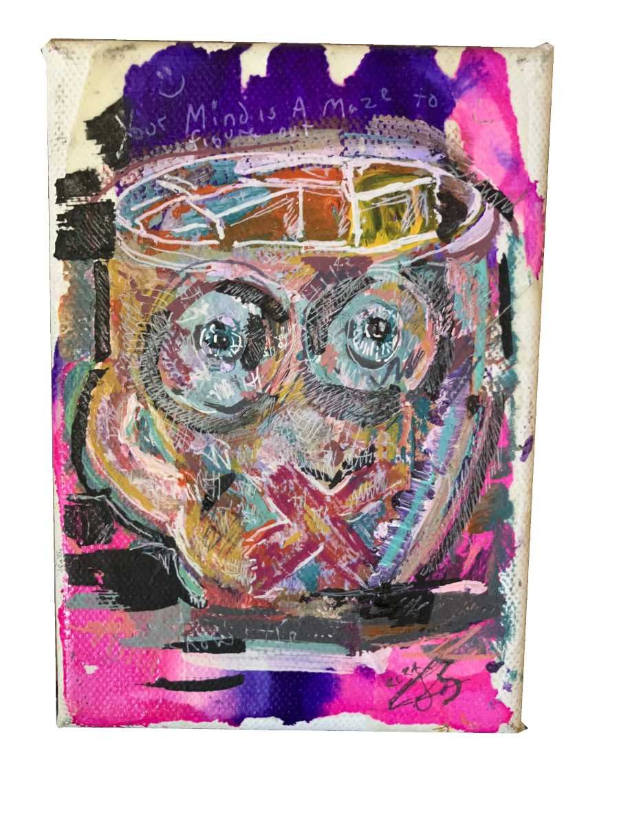 Your mind is a maze 4 x 6 Chris Shopland.jpg