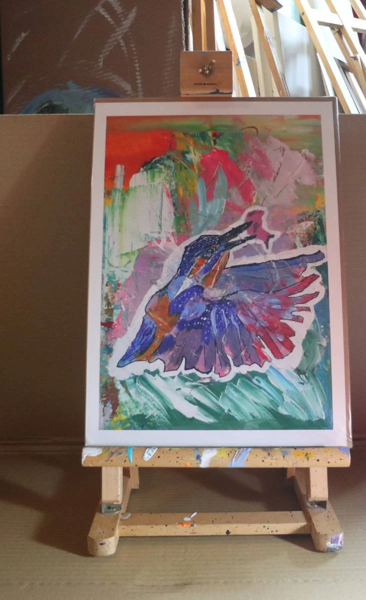 Giclée print to hum is king by Chris Shopland