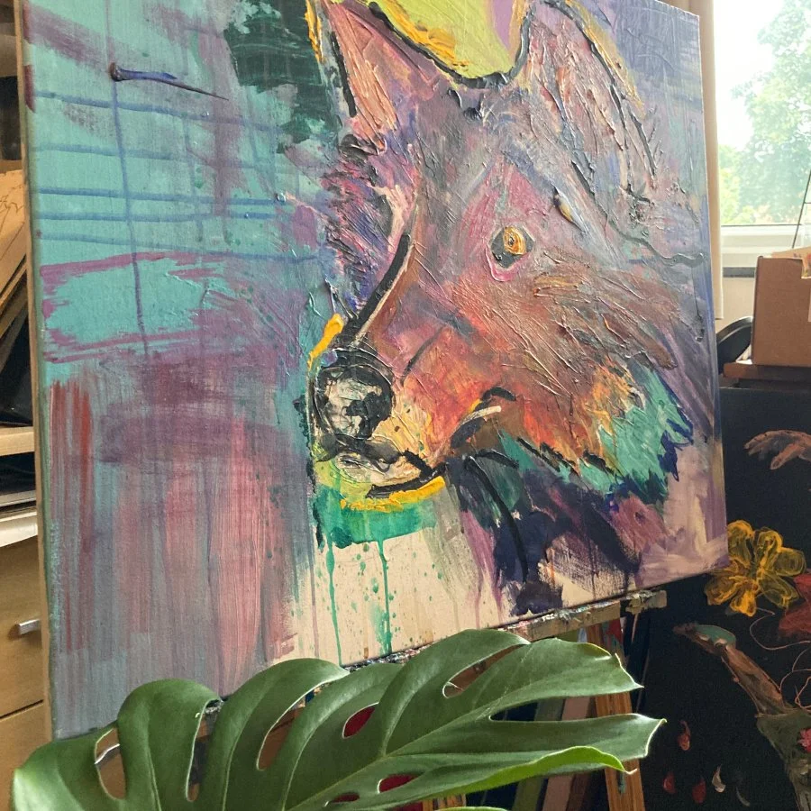 cheese plant expressive wolf chris shopland .jpg