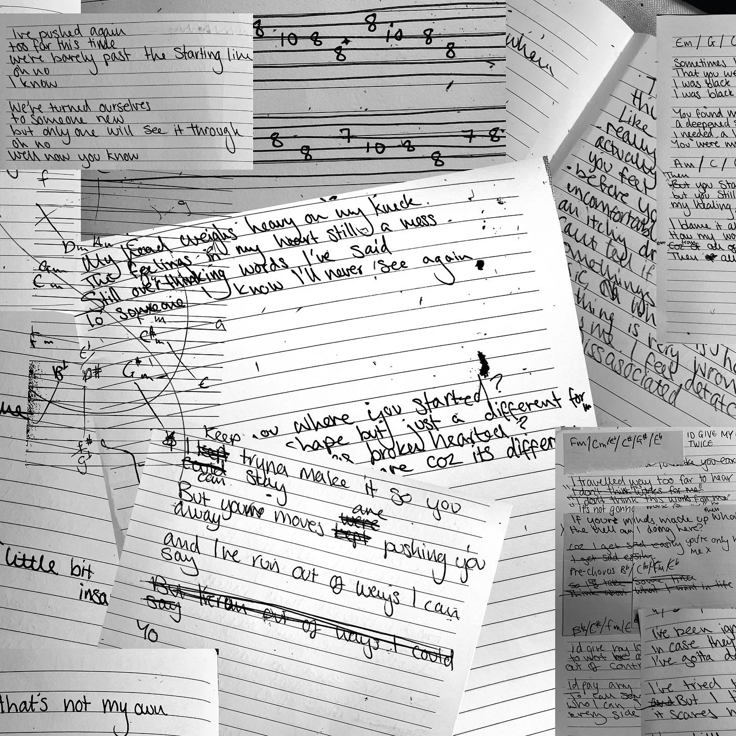 Writing my first EP taught me a lot about myself. How I process feelings and how many different ways I can write about them. How it feels when I know that what I&rsquo;m writing, other people will read and hear and have their own opinions on. 
Someti