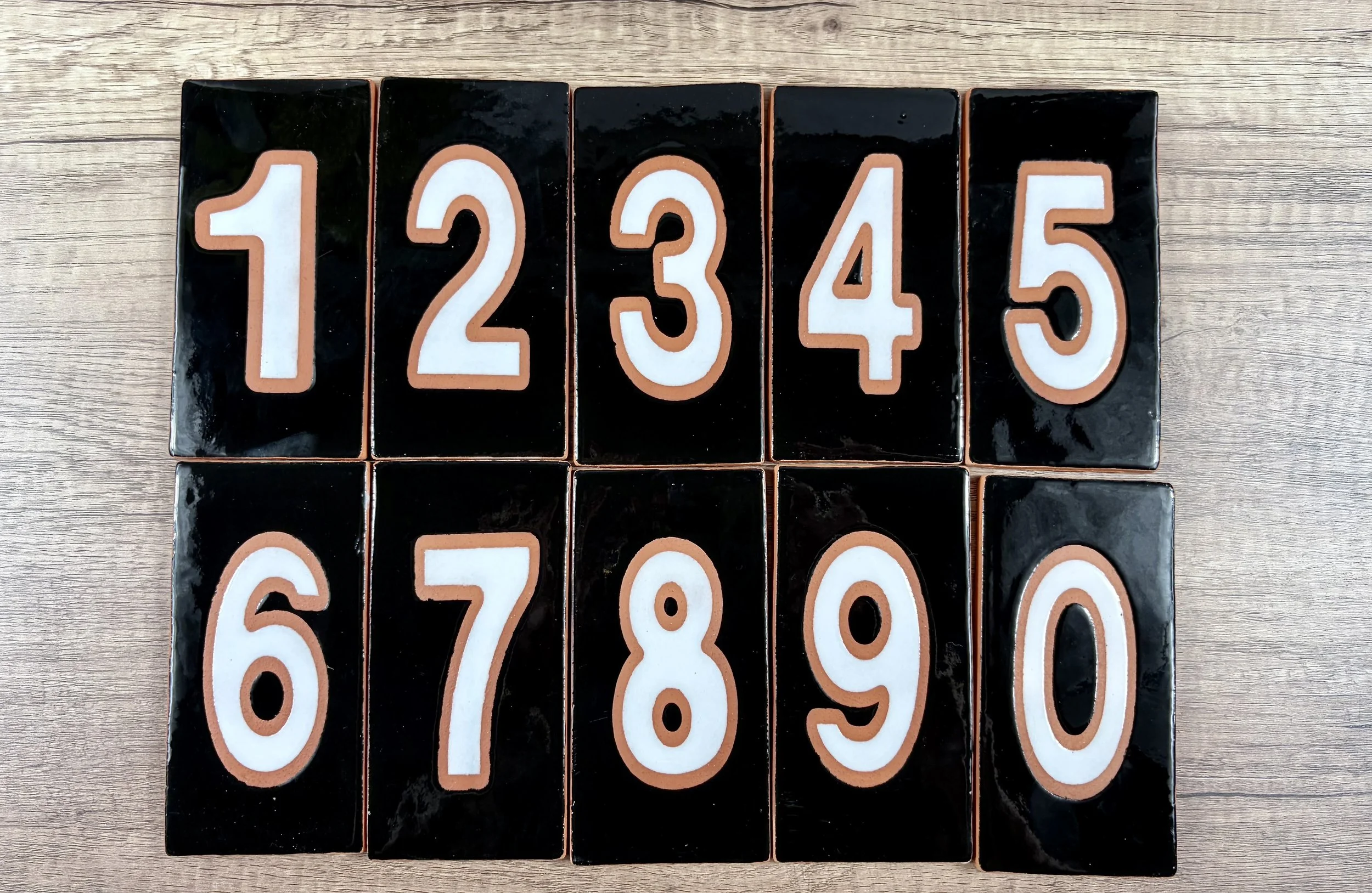 Black and White Address Numbers