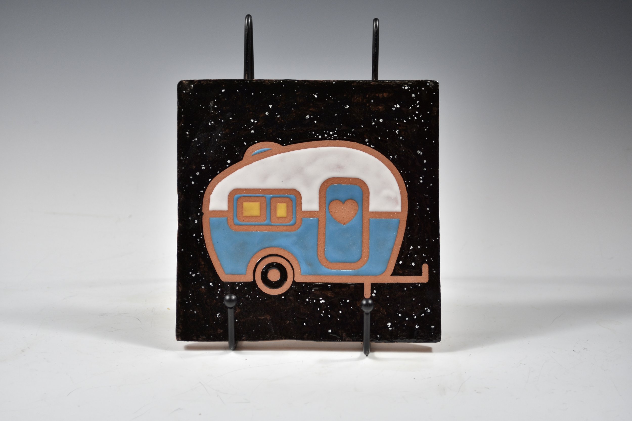 Camper Tile, Blue - Second