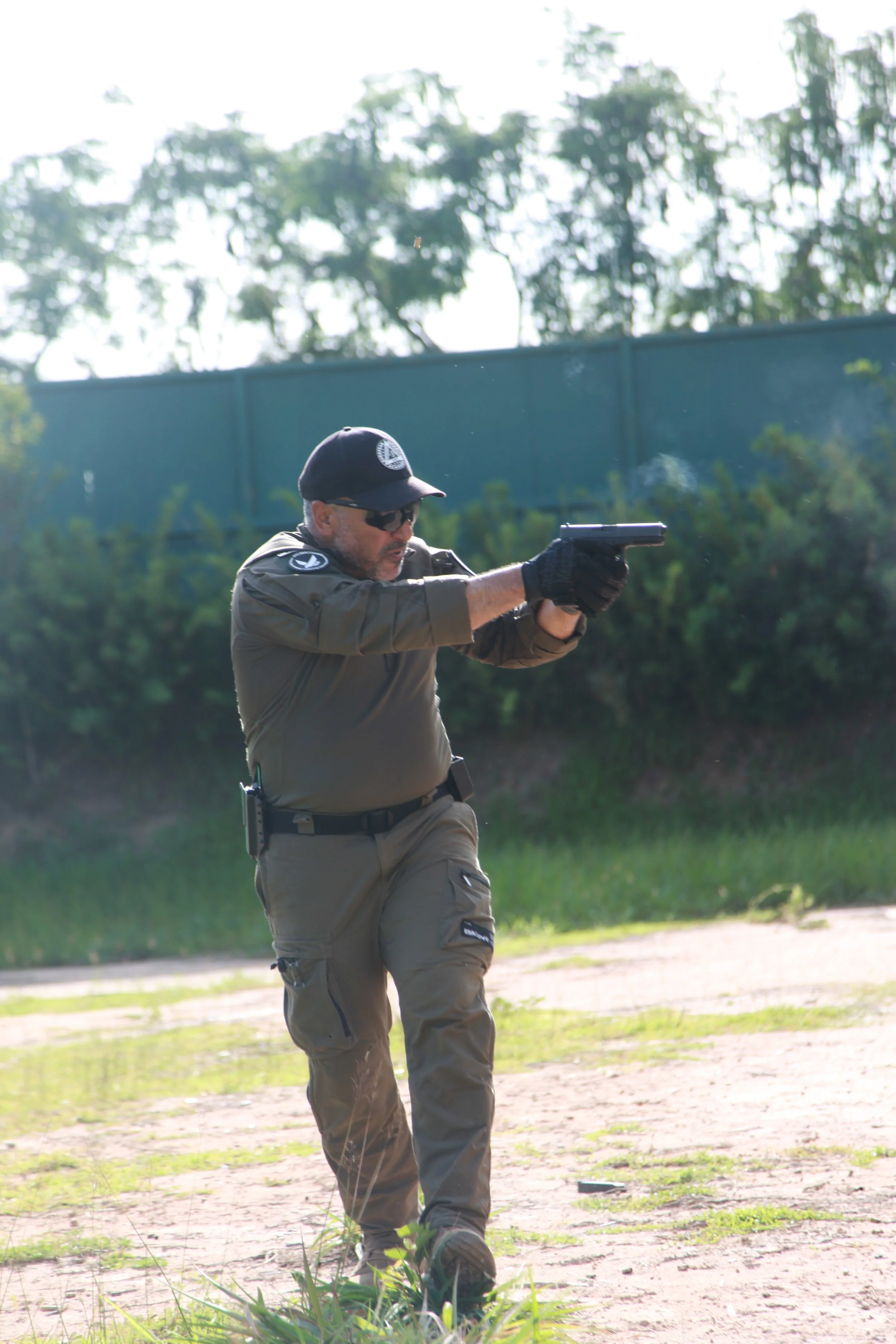 Moving and Shooting Pistol Drill