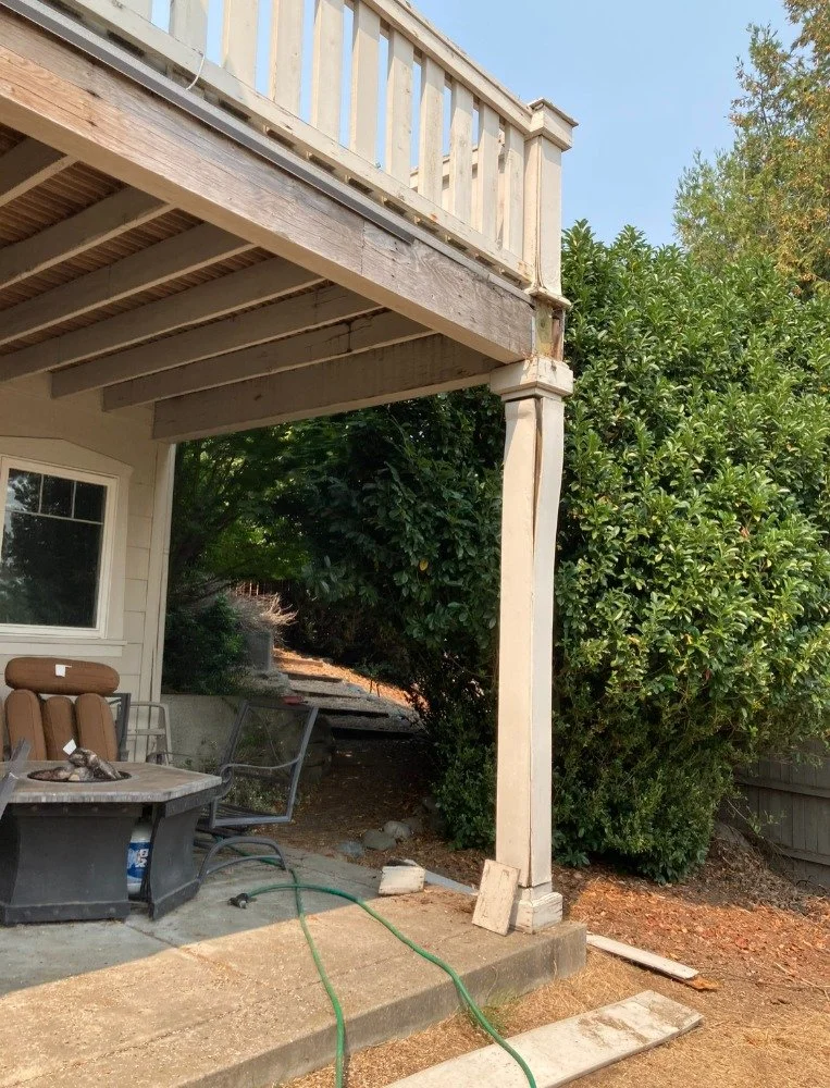 before repairs