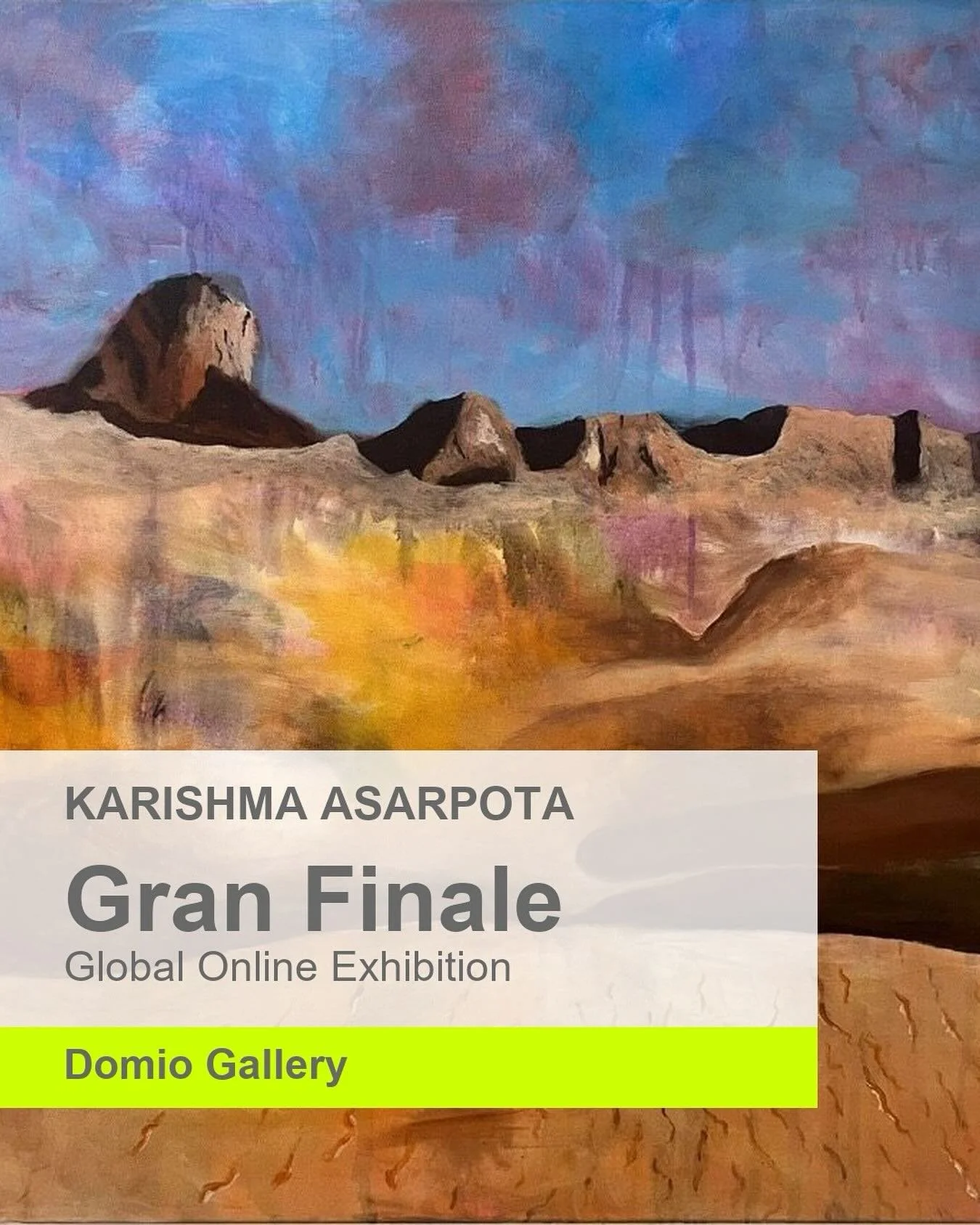 Thank you for the feature @domio_gallery! The exhibit runs until January 16. Check it out: https://domiogallery.com/exhibition-gran-finale/