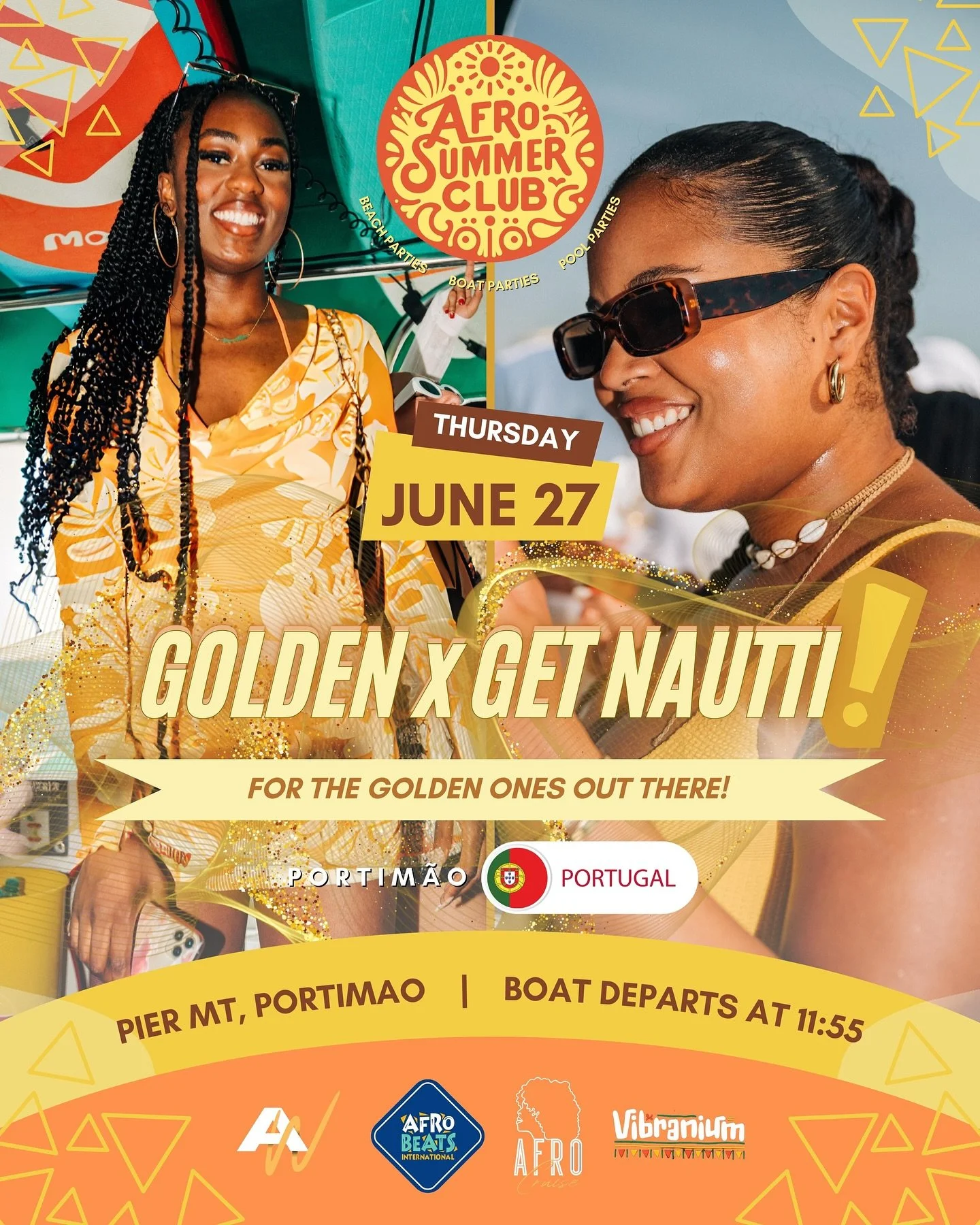For the Golden ones out there! Comment BOAT! For our last tickets 🎫!