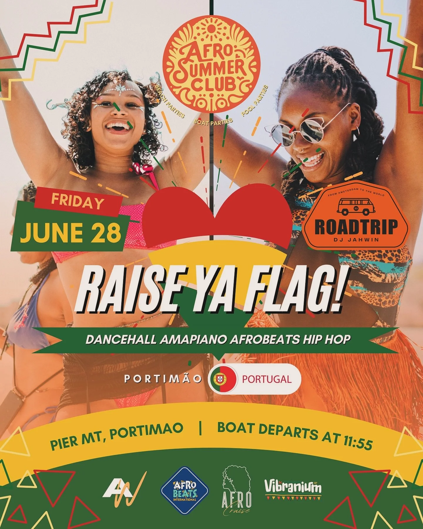 Raise ya flag and party with us! Comment boat for our last tickets!