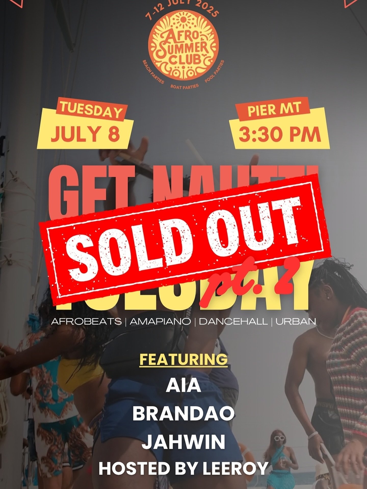 🚨 ANOTHER BOAT PARTY SOLD OUT! 🚨
But don&rsquo;t panic &ndash; we still got seats left on the next one! 🚤🔥
Comment BOAT to get your link before it&rsquo;s gone!

🇫🇷 Encore une BOAT PARTY compl&egrave;te !
Mais t&rsquo;inqui&egrave;te&hellip; il