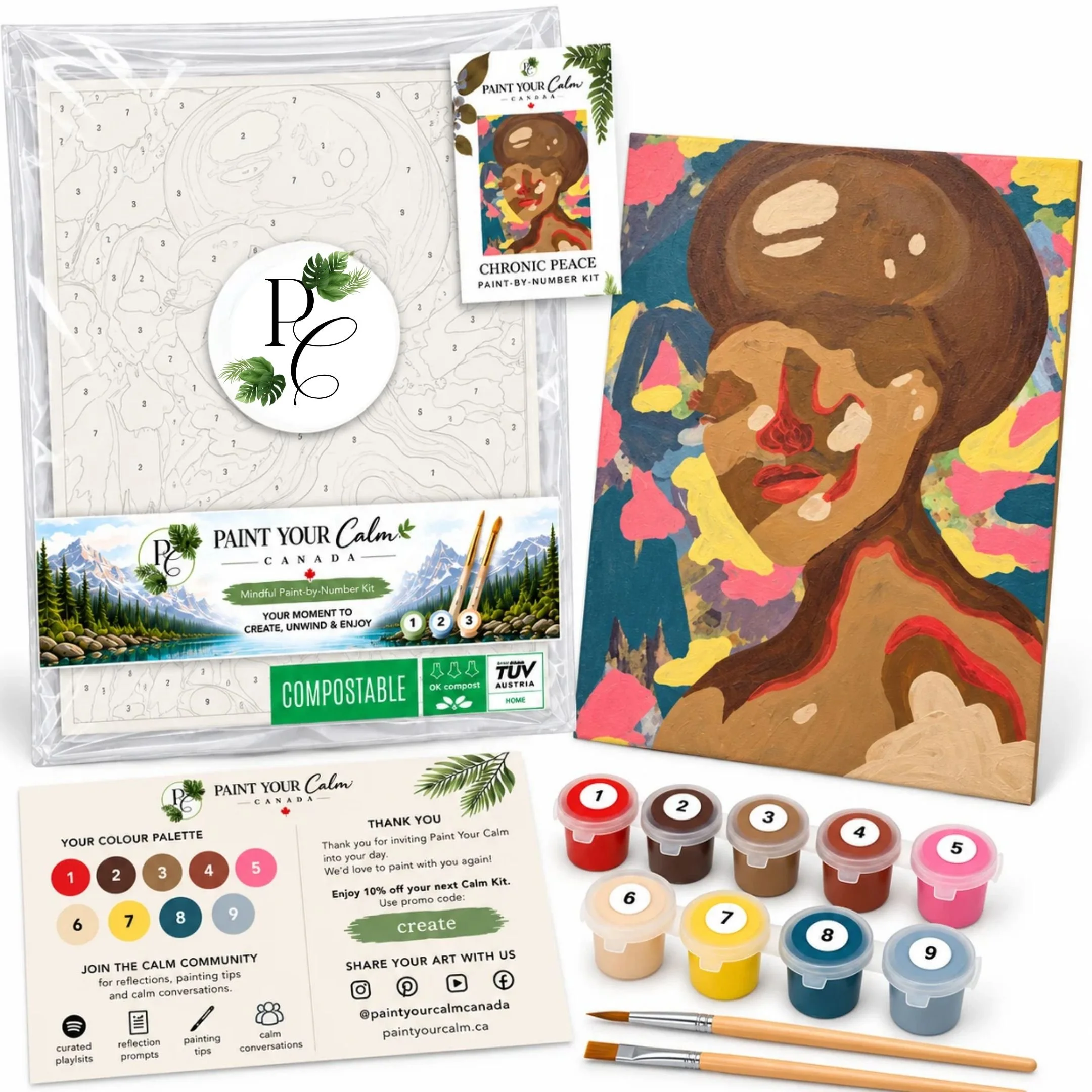 chornic peace clear plastic package.jpg