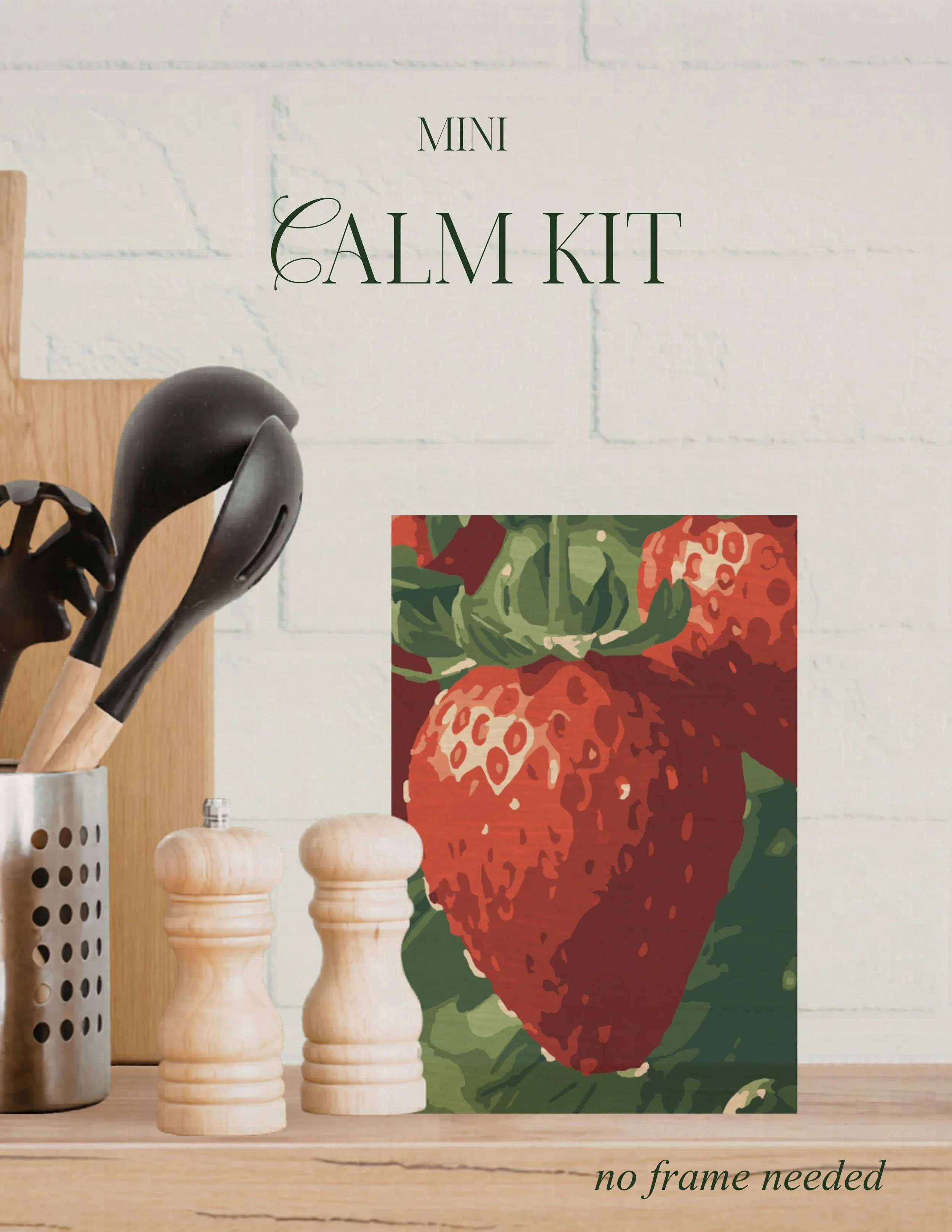 simply strawberry mini kitchen wall.jpg