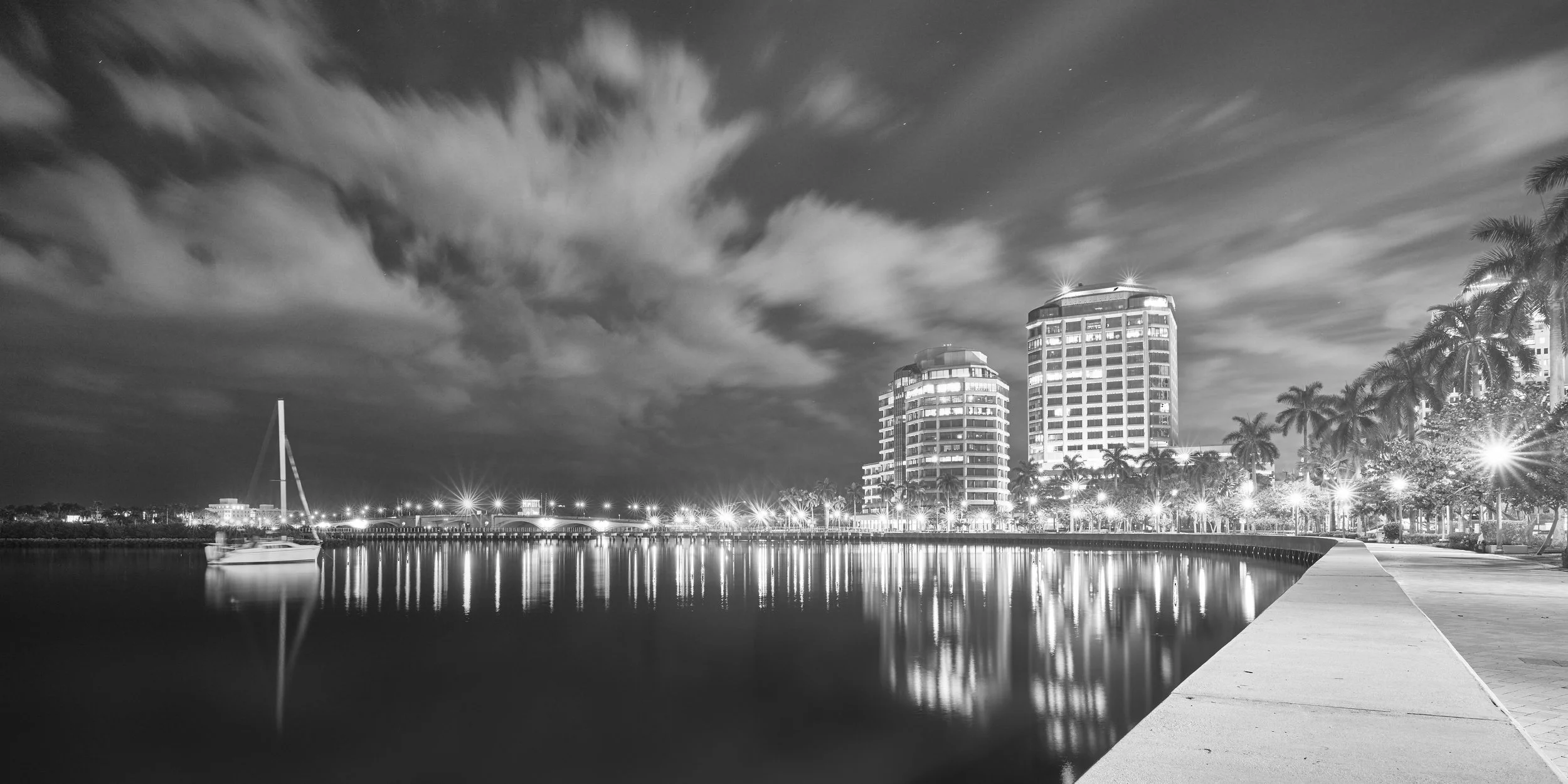 West Palm Beach Cityscape Reflection