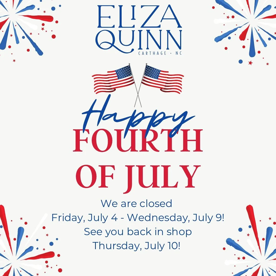 Come see us Thursday for your last minute patriotic decor or fun celebration tee! We’re getting ready for a little slow down and Summer break is just a day away! Taking a couple days to rest and also to source and plan for all the goodness that