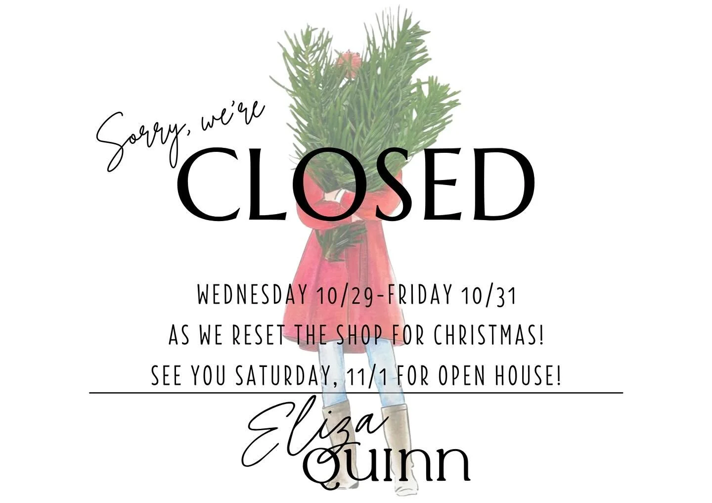 Just a reminder that we are closed Wednesday through Friday this week as we prepare the shop to welcome you for the holiday season! We&rsquo;ve been waiting alllllll year for this&hellip;no matter how fast it got here! See you Saturday!

#primitivech