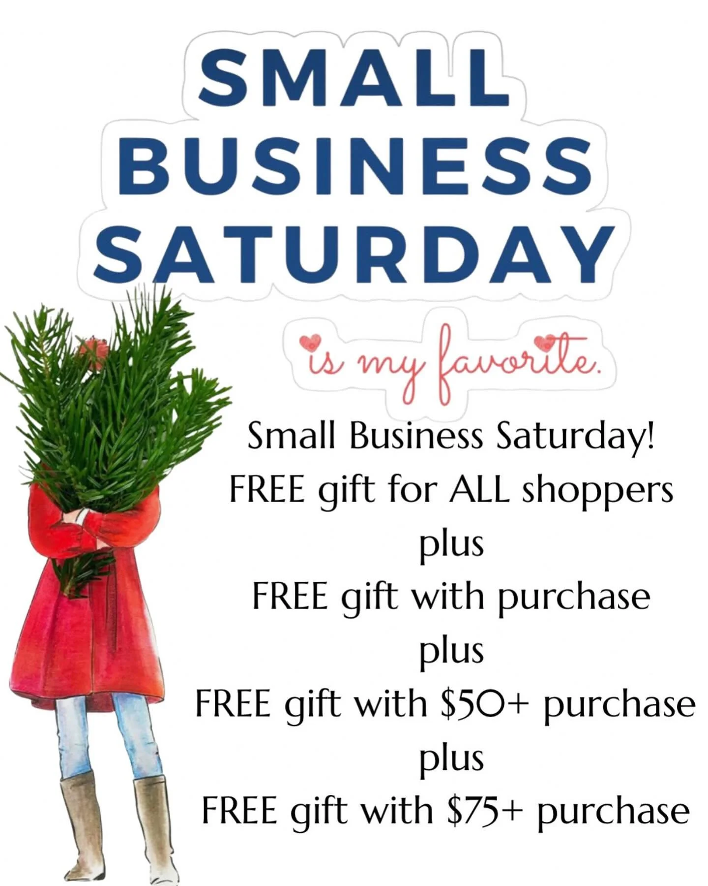 Today is the day! Wherever you&rsquo;re shopping, I hope it&rsquo;s small and local! Come see us and join in on all the fun we&rsquo;re having in Carthage! 

#primitivechic #farmhousefinds #barnfinds #mostwonderfultimeoftheyear #vintagechristmas #hom