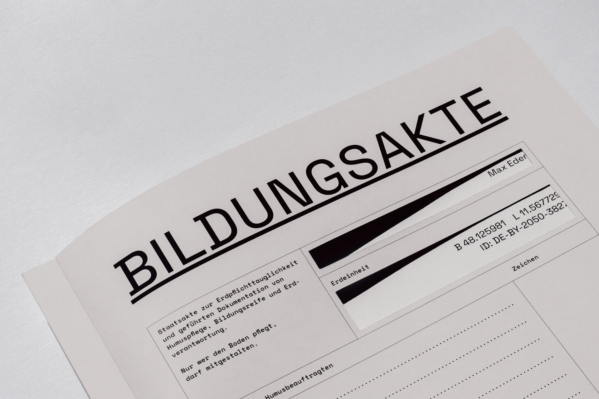 Bildungsakte