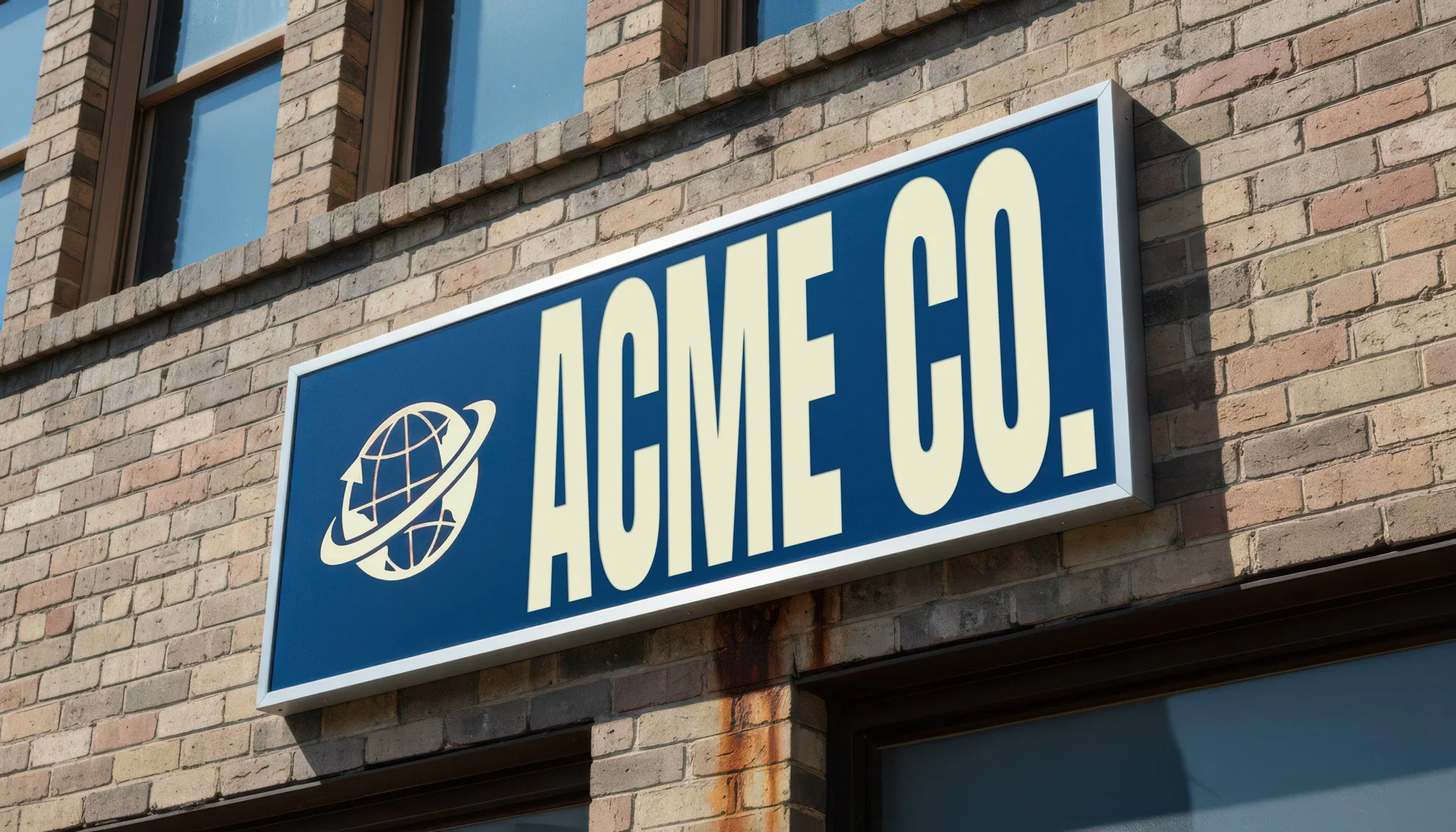 Example of slightly disproportioned logo showing why brand details matter