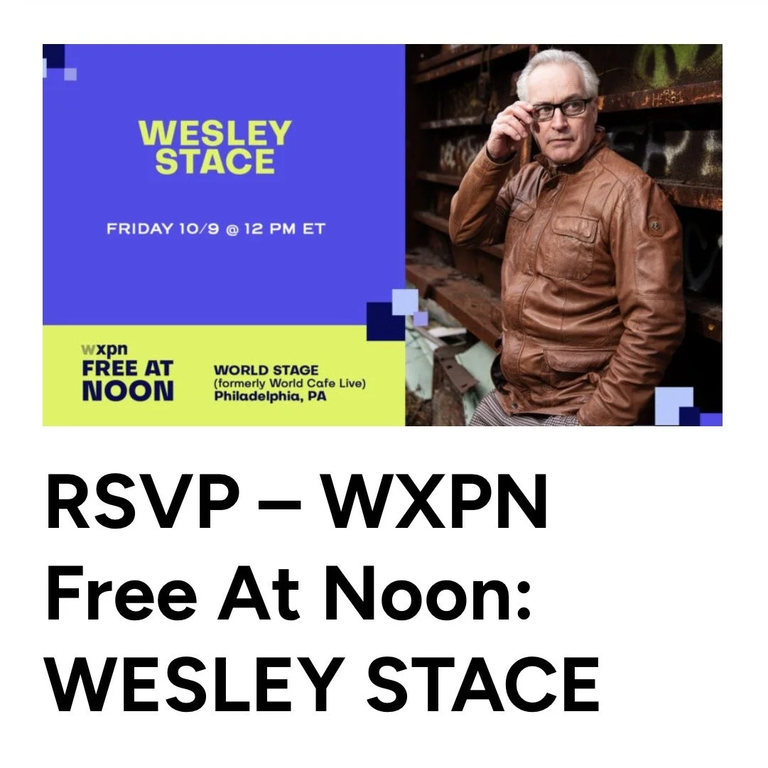 WXPN Free at Noon: Wesley Stace