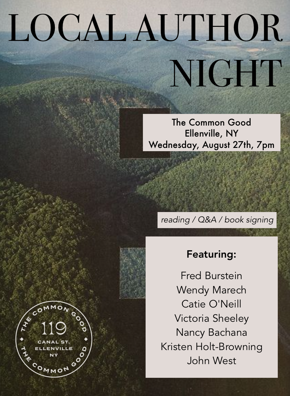 Local Author's Night