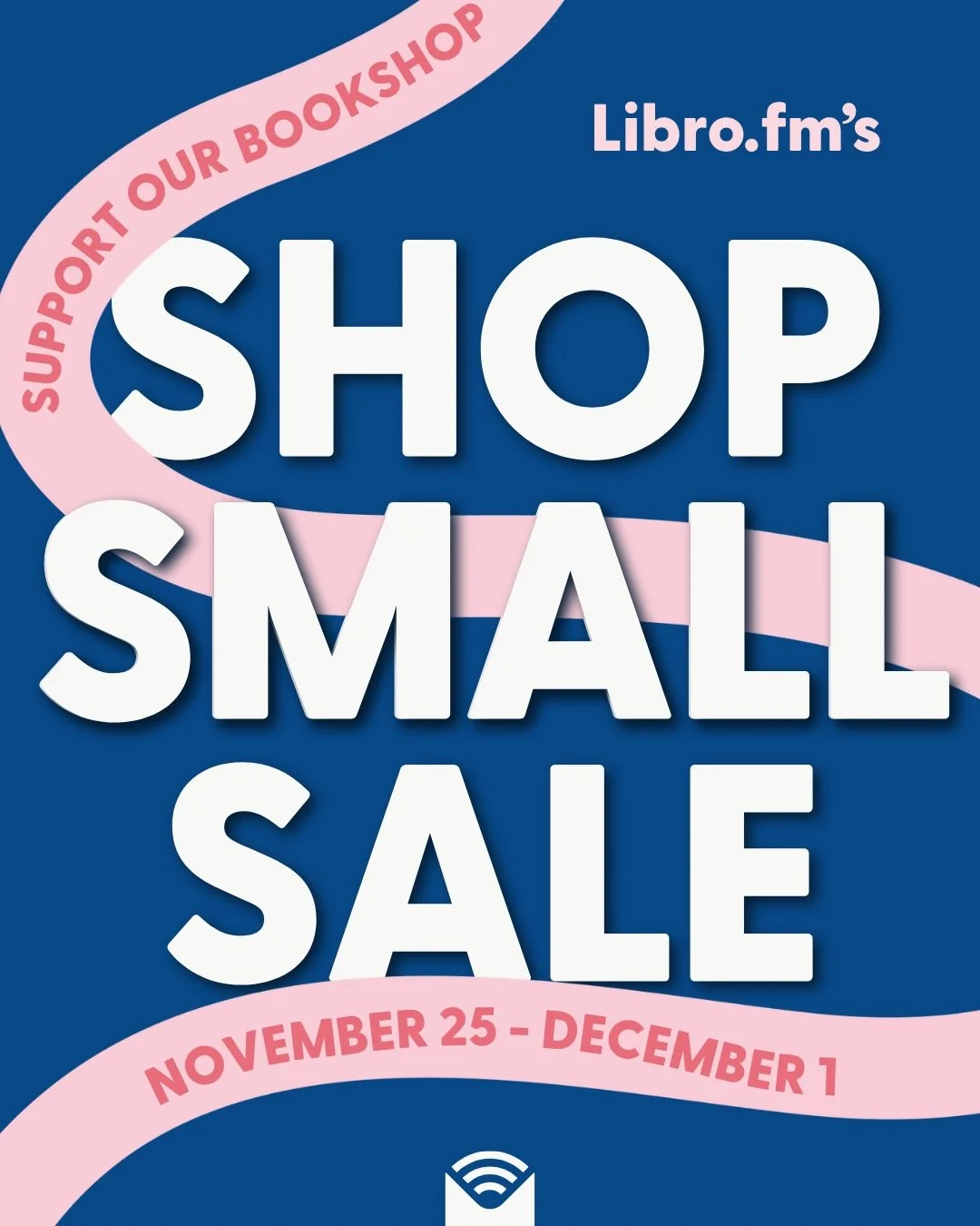 Shop small, make a big difference. 🎧❤️ 
Libro.fm&rsquo;s Shop Small Sale runs now through Dec 1&hellip;your chance to stock up on audiobooks AND support The Common Good! 

Whether you&rsquo;re doing laundry, walking the dog, commuting, cooking, clea