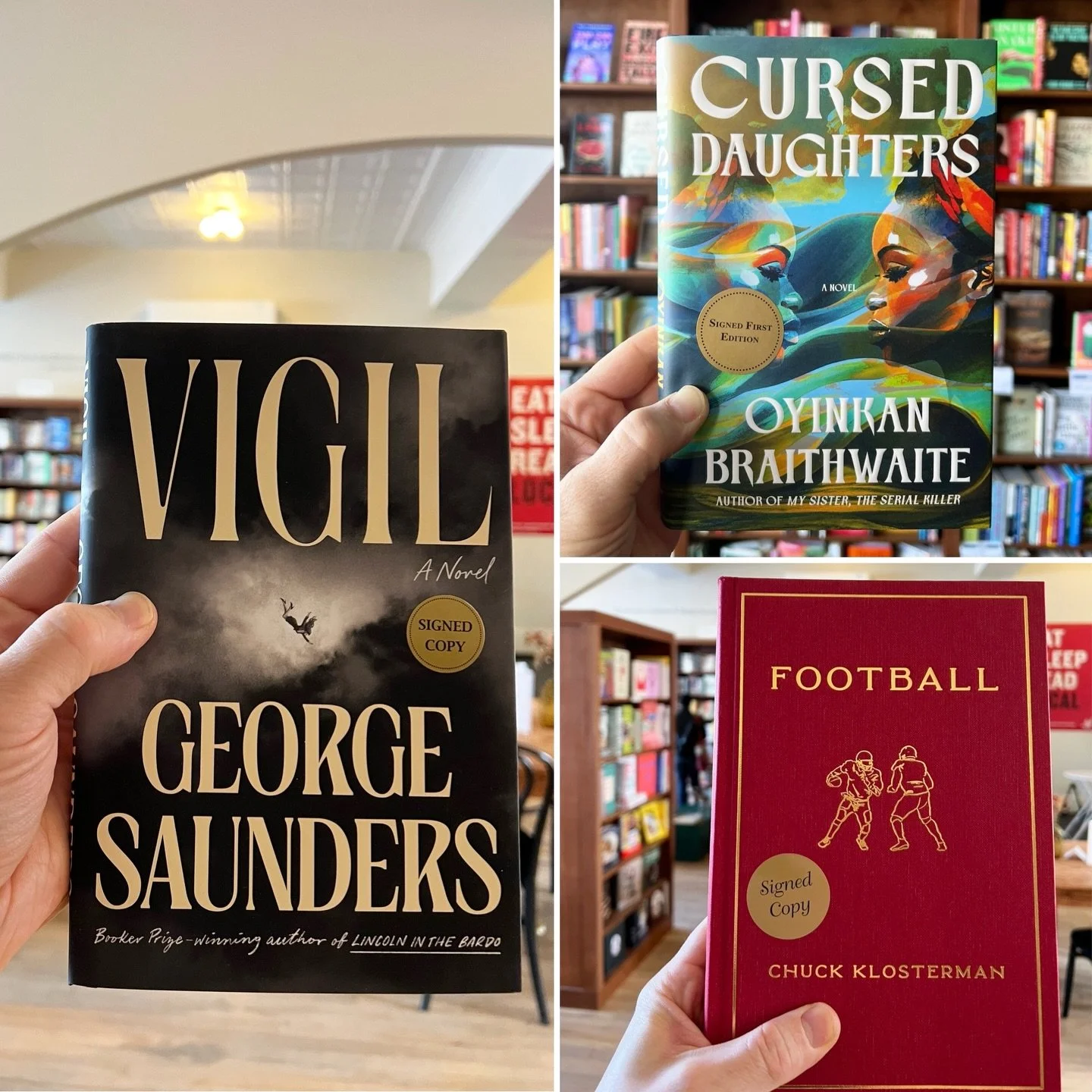 The best kind of restock: signed editions! ✍️✨
Get &lsquo;em while they last!

#RunDontWalk #SignedEditions #NoElbowsPlease
#IndieBookStore #Restock