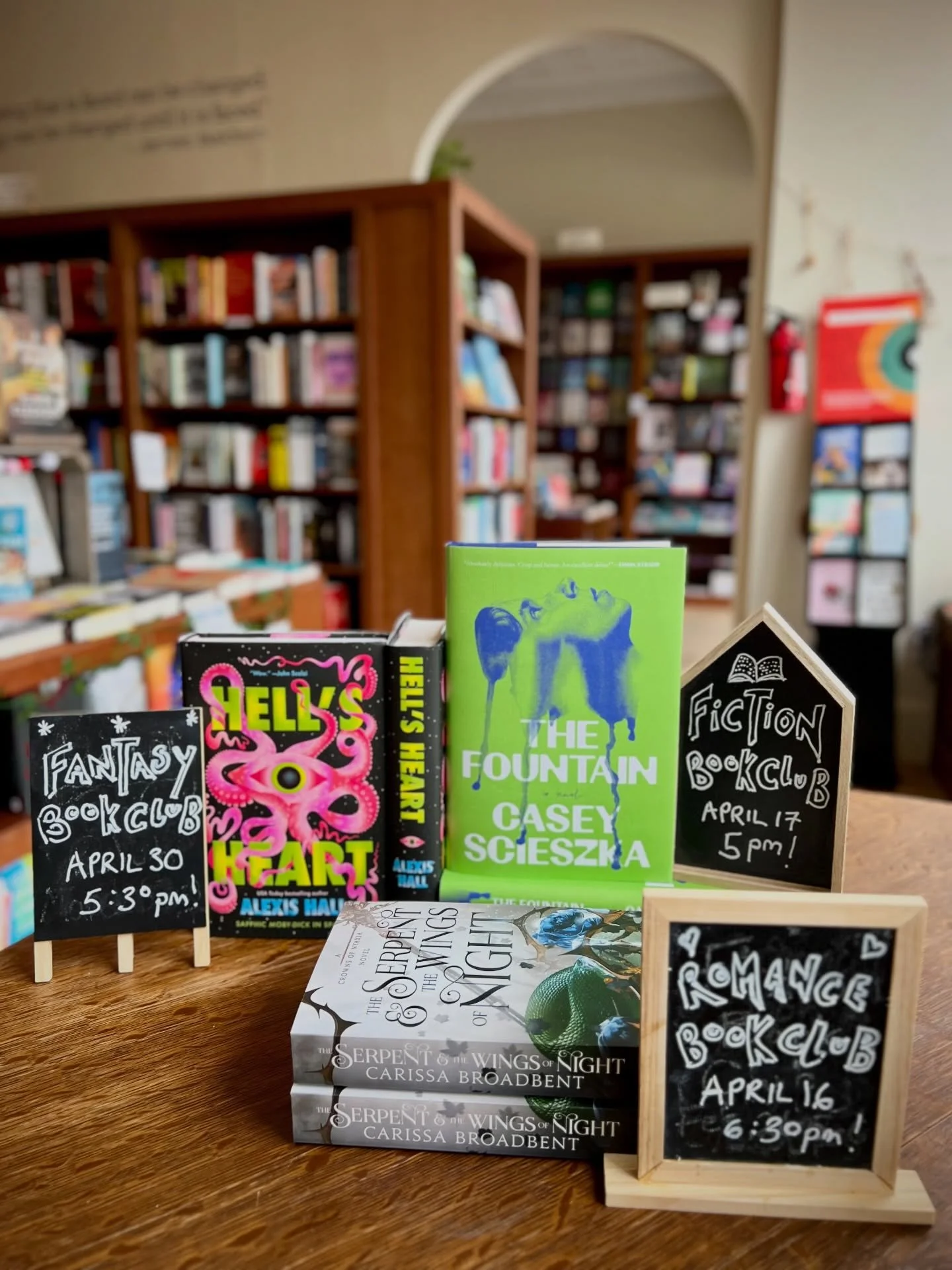 Had you told us that 17 months into our existence we&rsquo;d have three active, growing book clubs, we might not have believed you. But here we are, and we&rsquo;re so grateful. 📚✨

Much thanks to @beatriceandthebook, @bonniepmohan, @fort_kalea, and