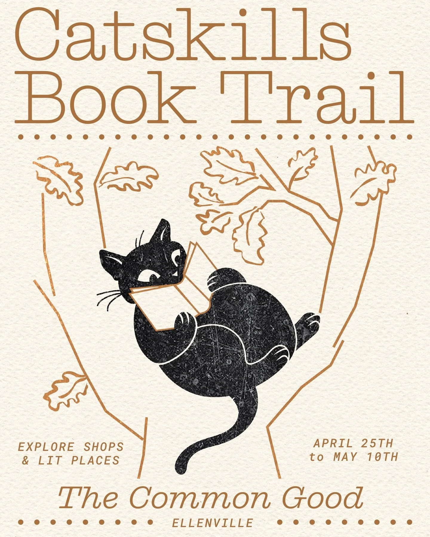 THE CATSKILLS BOOK TRAIL IS HERE! 📚🗺️

The Catskills have always held a special place in my heart, so it&rsquo;s especially meaningful to be part of the inaugural Catskills Book Trail.

Starting this Saturday, Independent Bookstore Day, stop into a