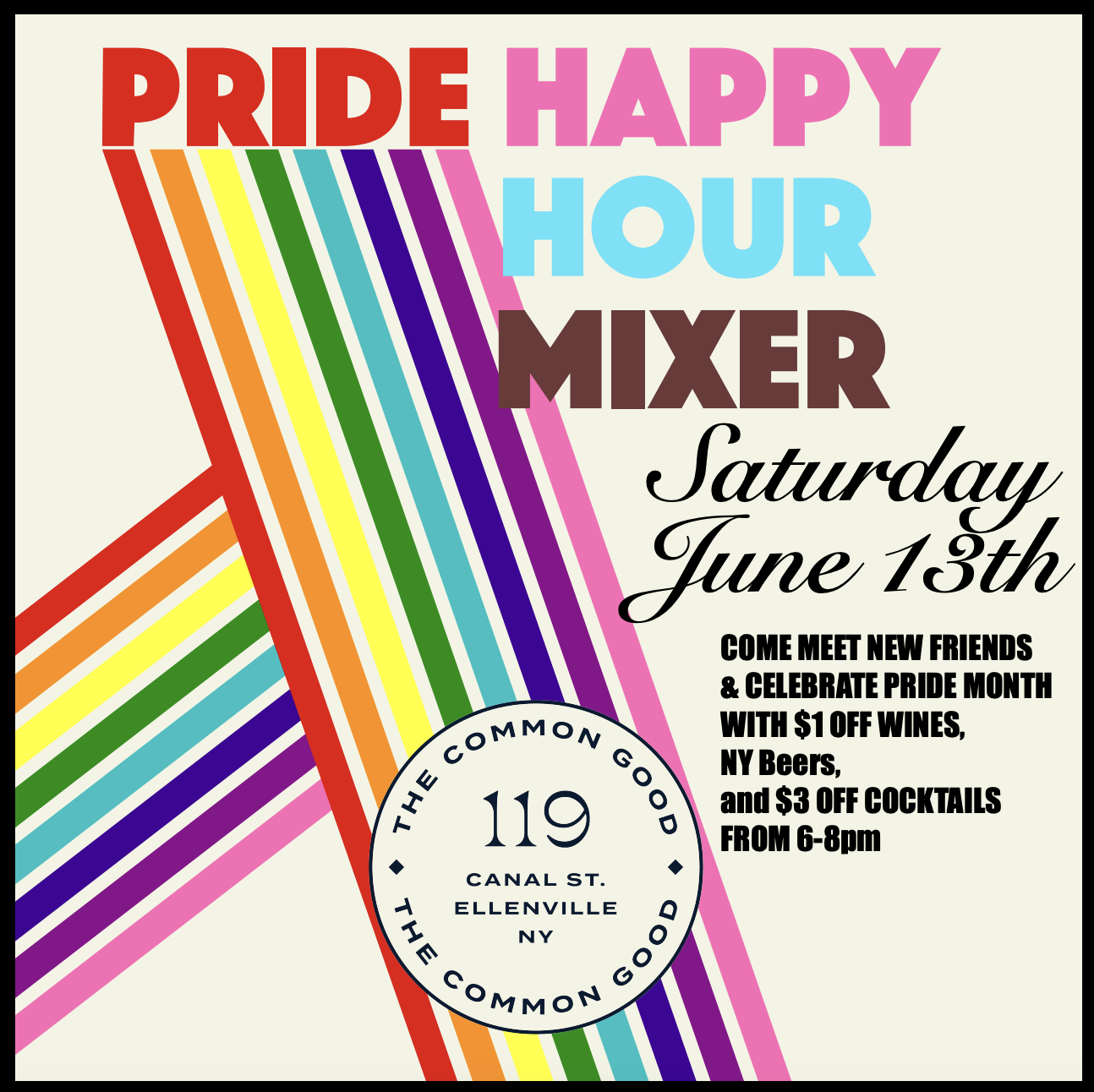 Pride Night Happy Hour