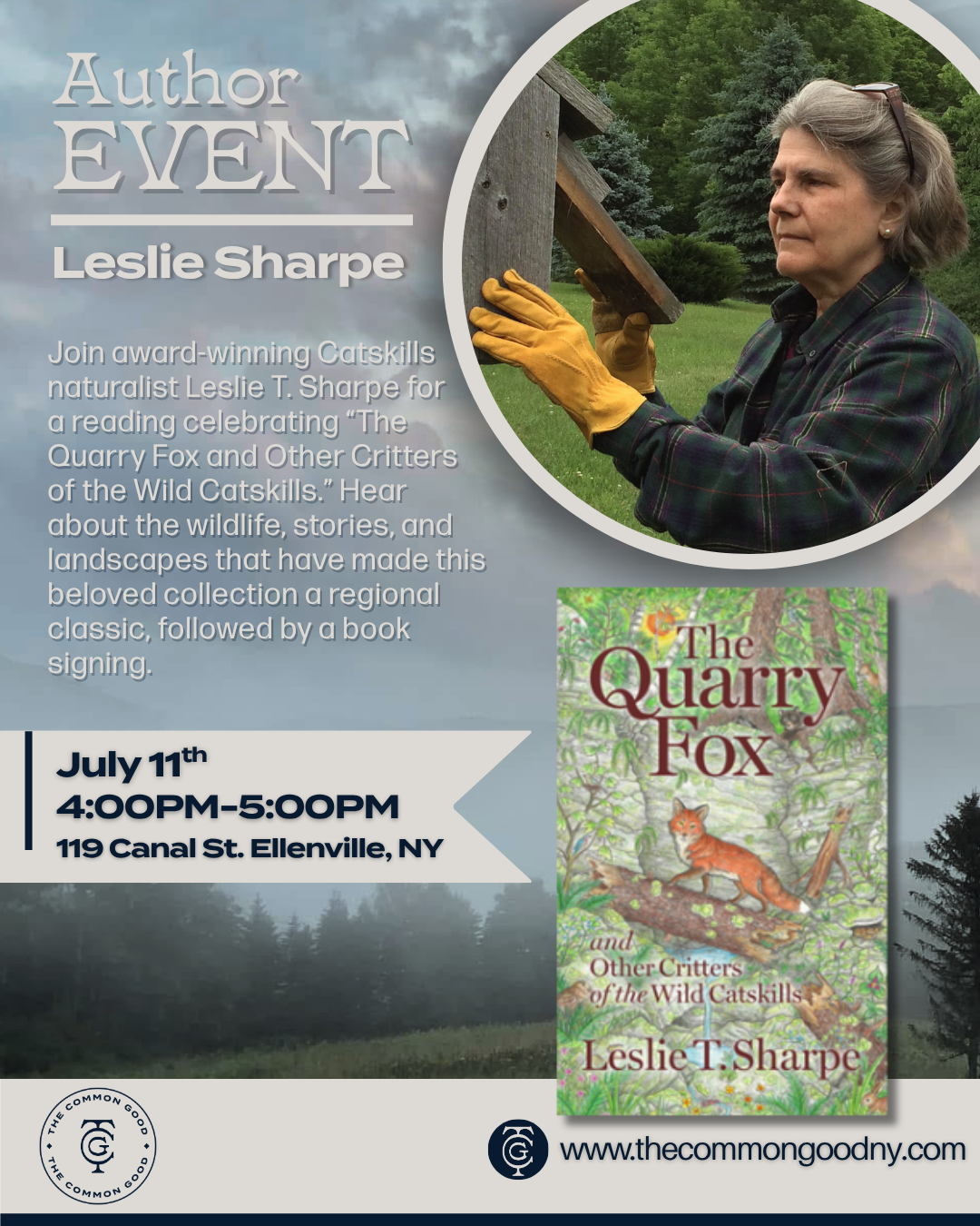 Author Event: Leslie Sharpe