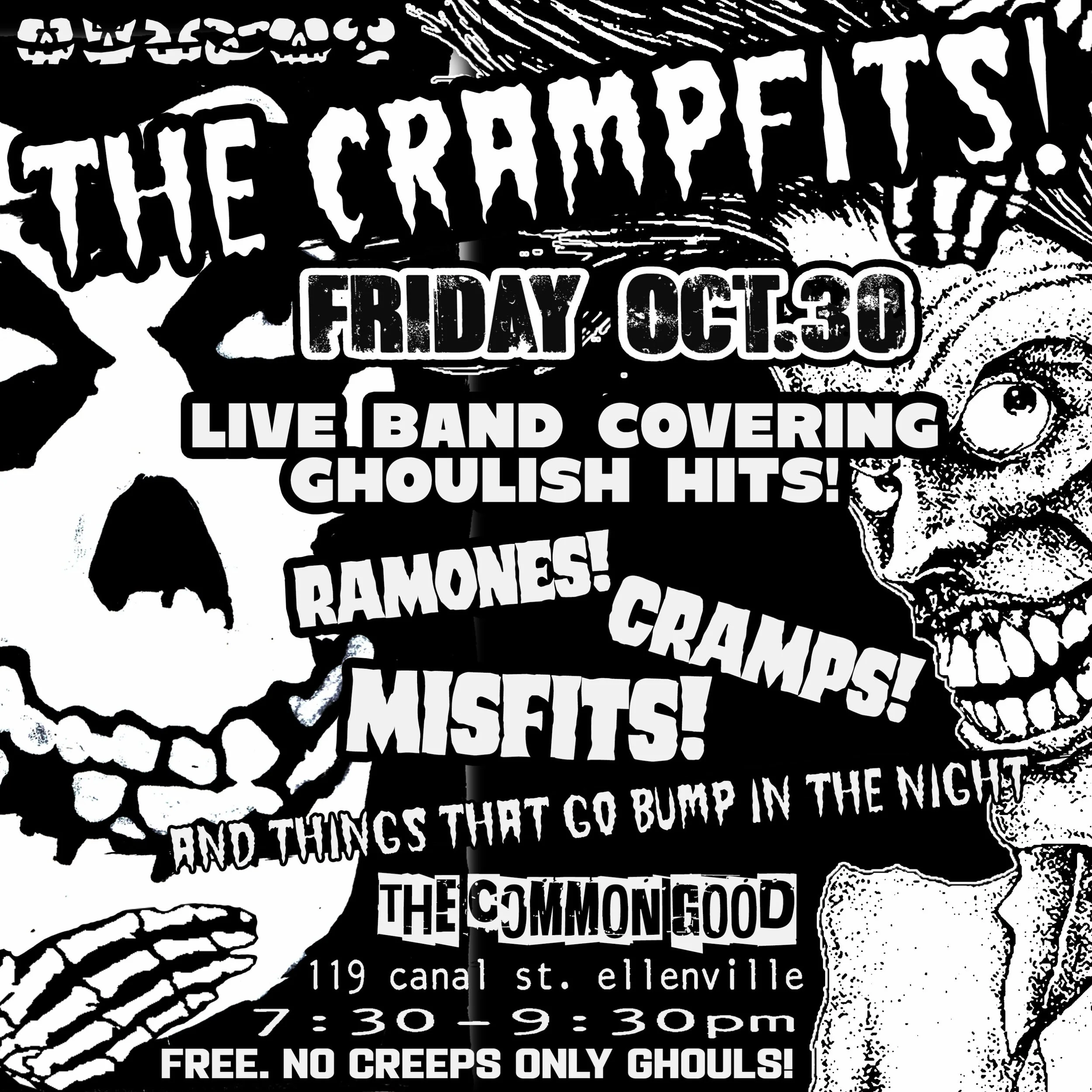I&rsquo;ve ALWAYS wanted a punk rock band to play the bookstore. Turns out dreams really do come true. 🖤💀

This Halloween, join us for a night of ghoulish hits from the Ramones, Misfits, and Cramps. Bookshelves beware😂🎸

#PunkRockInTheBookstore #