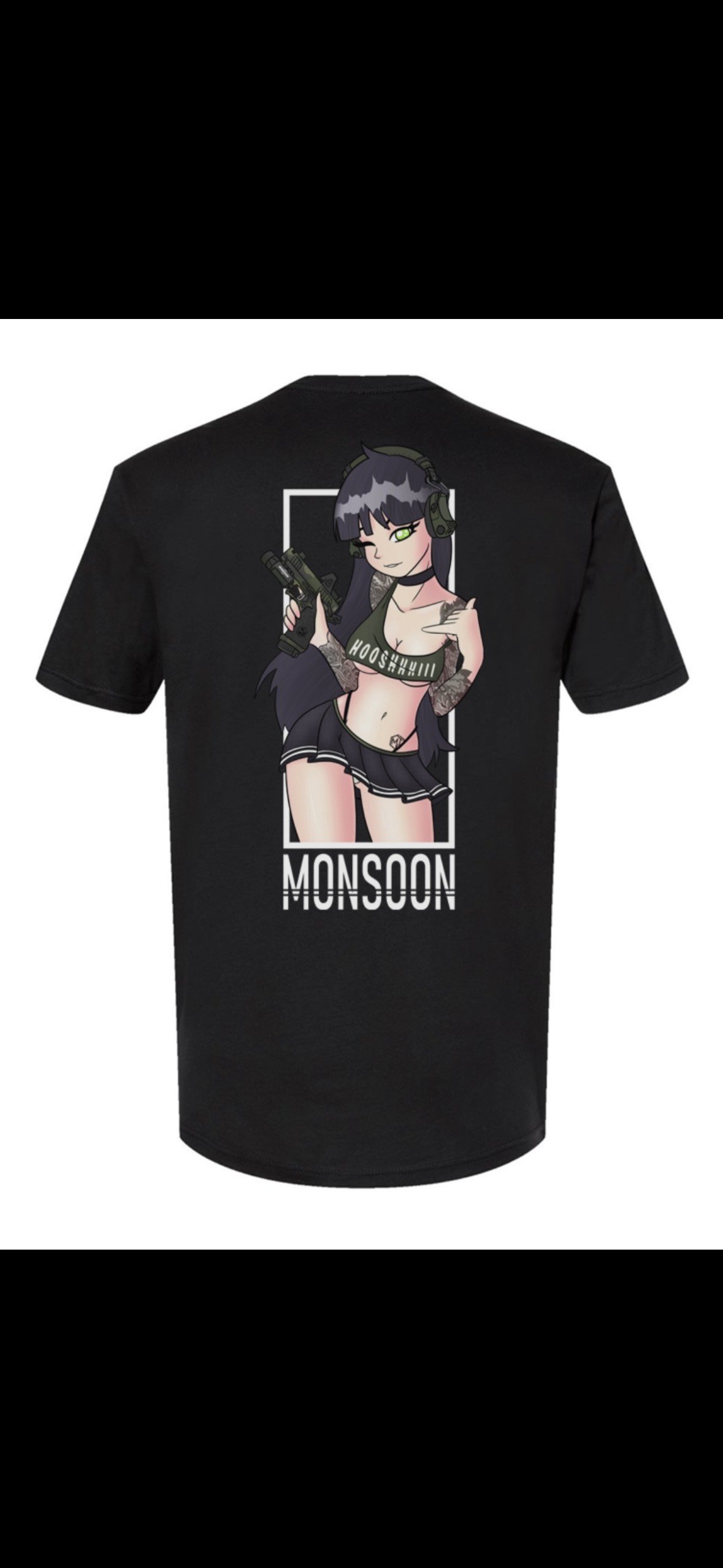 Team Monsoon Tactical Waifu Tee