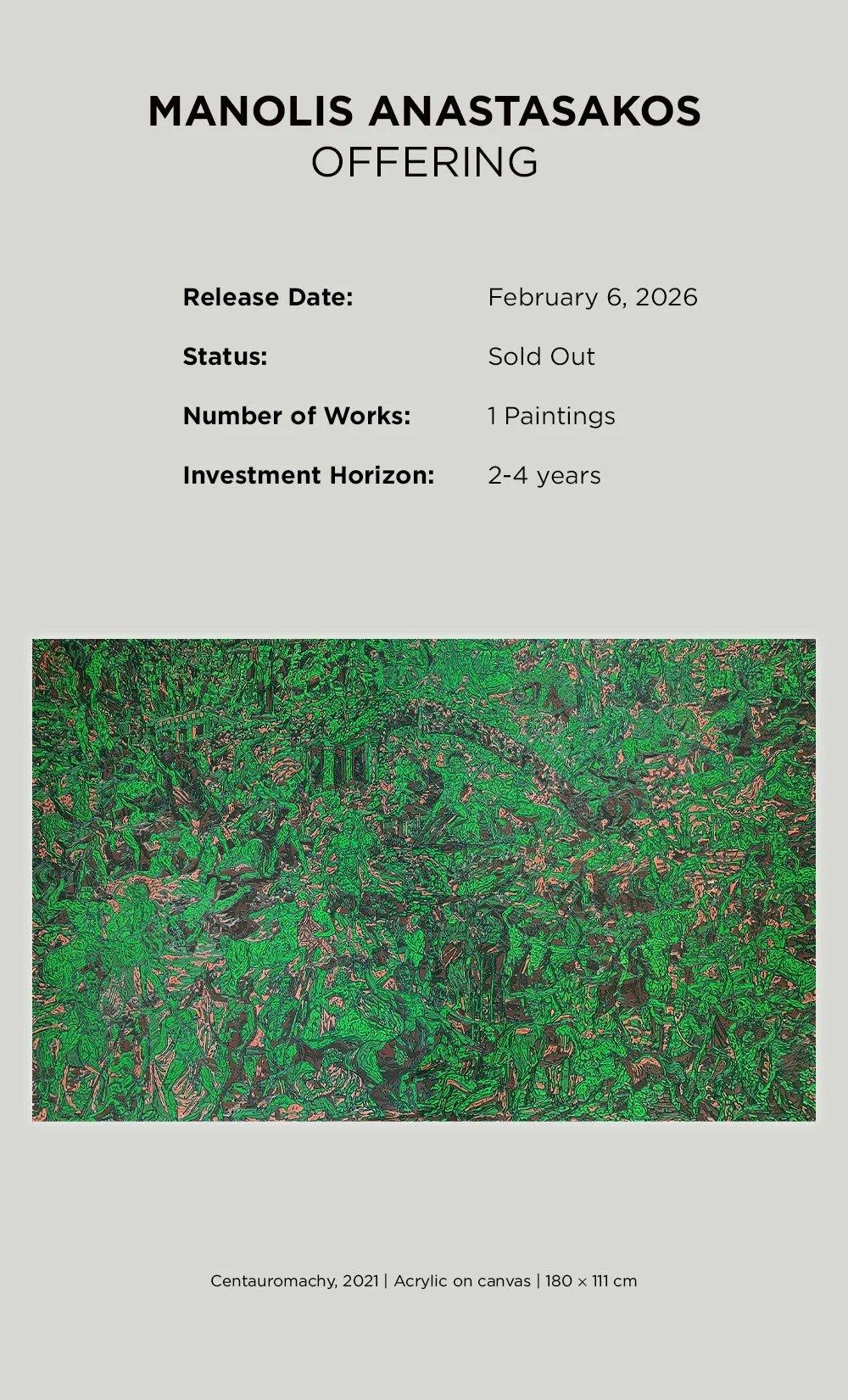 Performance since release: TBA