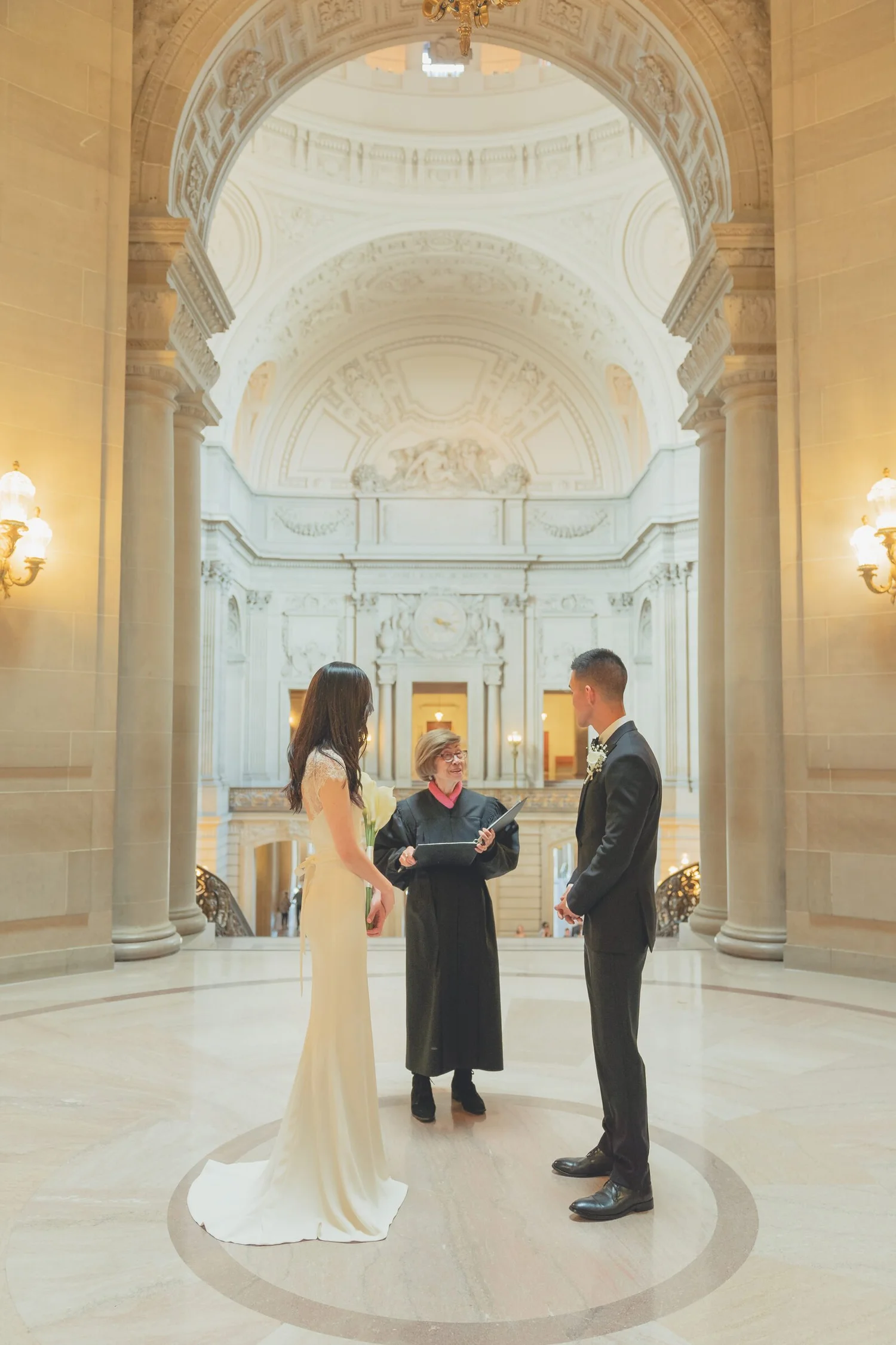 The rotunda at San Francisco City Hall