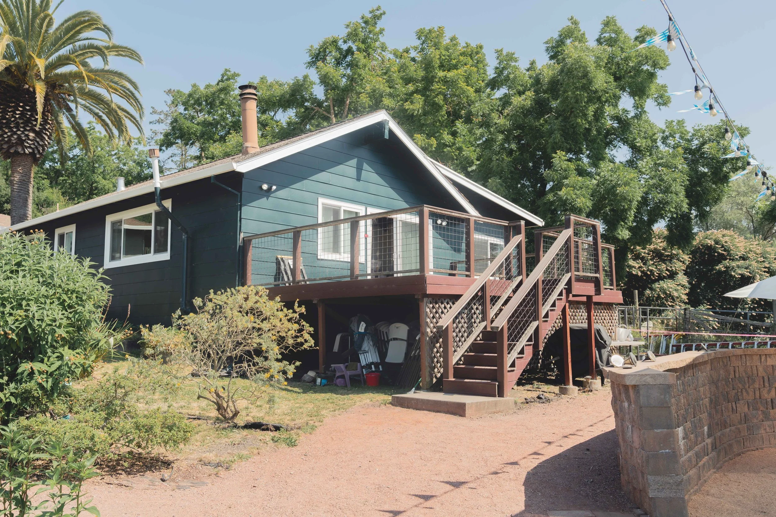 Scenic pathway and landscape captured at a Sonoma wedding venue.
