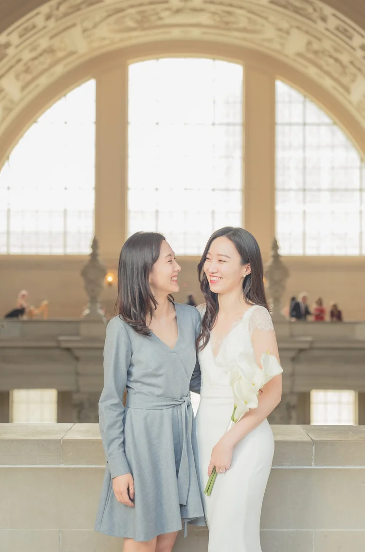 A shared laugh