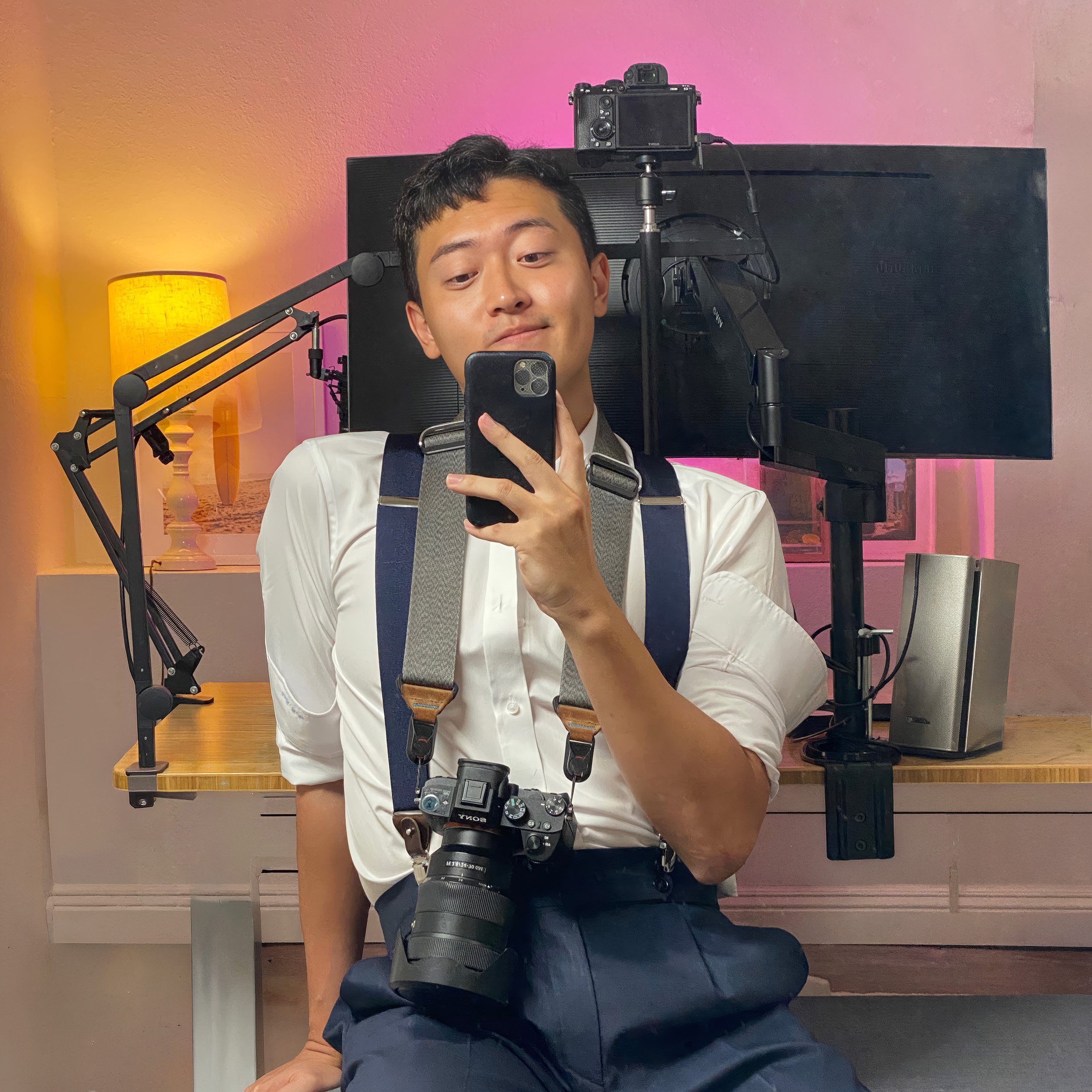 Roy Park, photographing quietly